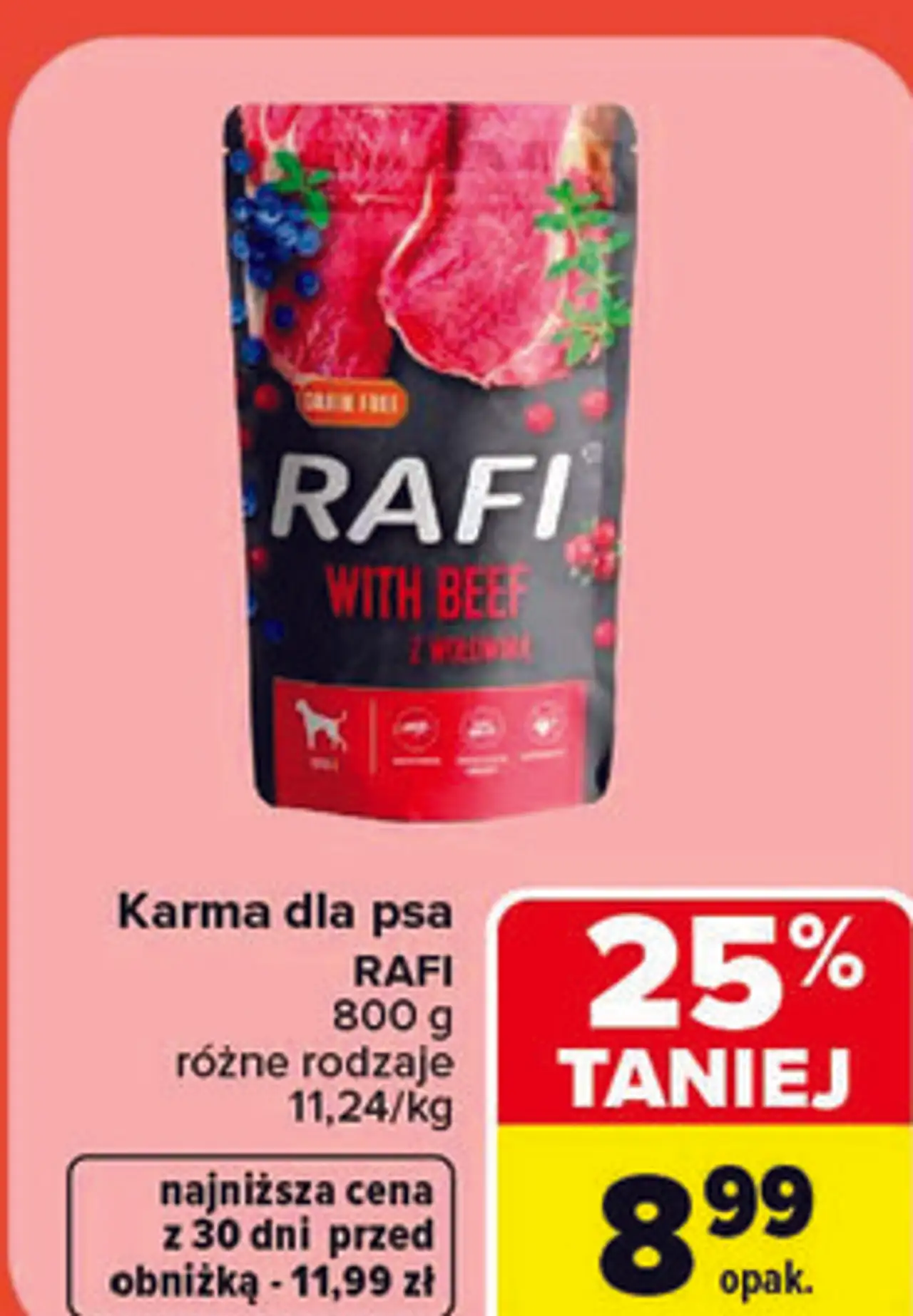 Karma dla psa RAFI