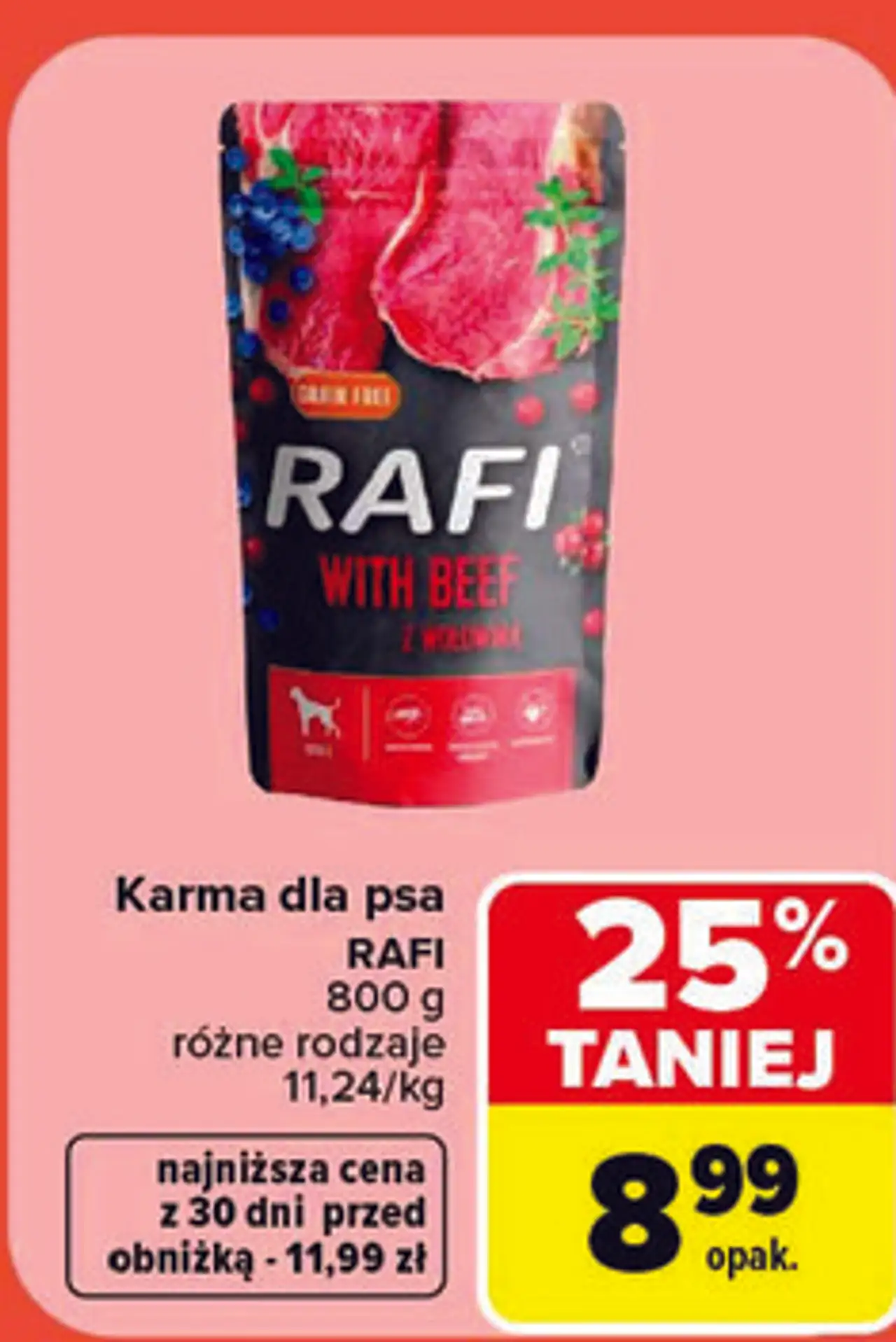 Karma dla psa RAFI