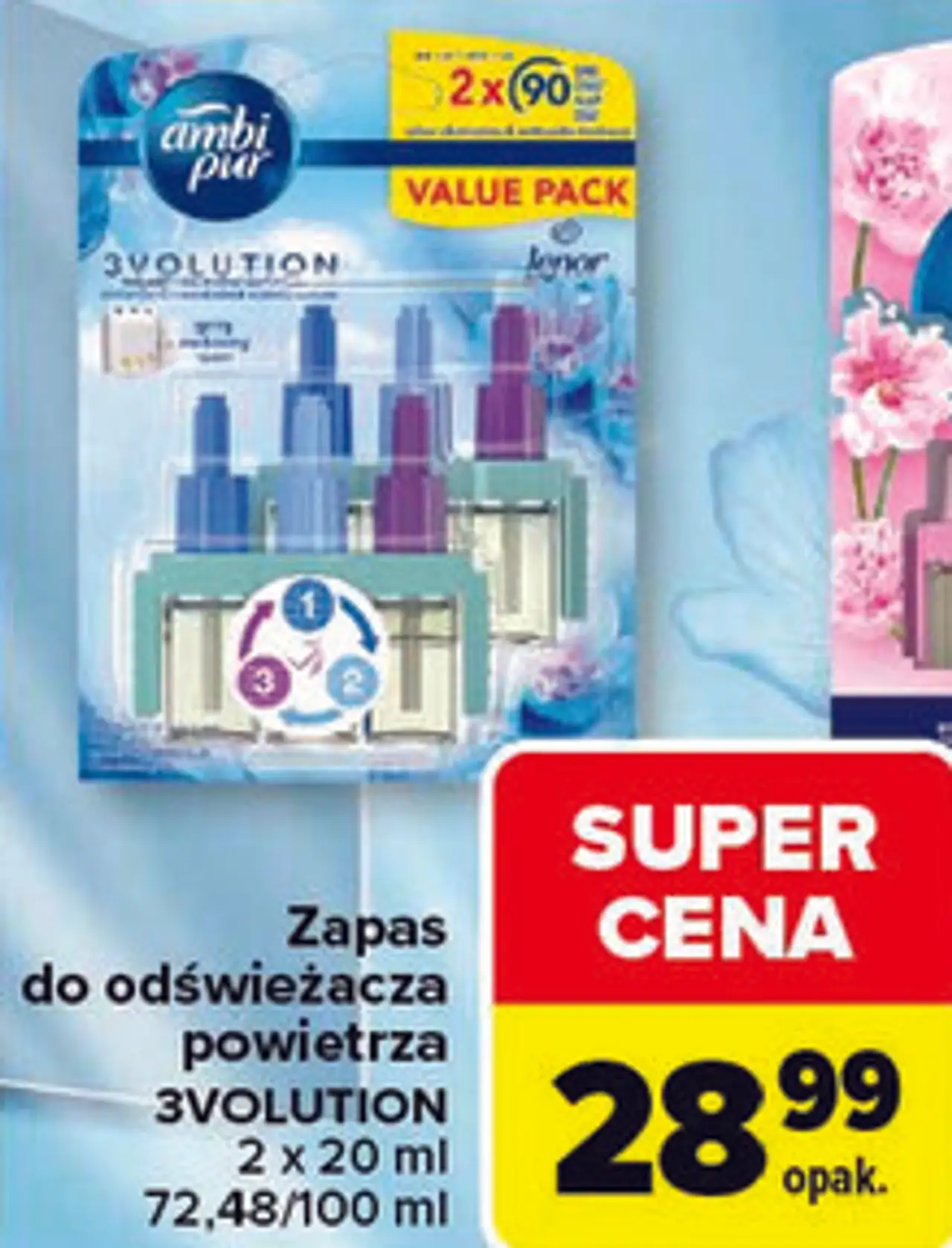 Ambi Pur Zapas do odświeżacza powietrza 3VOLUTION