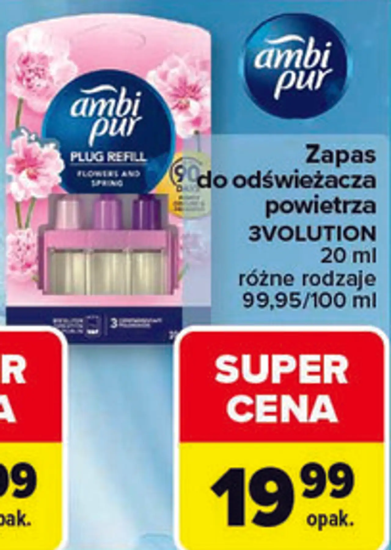 Ambi Pur Zapas do odświeżacza powietrza 3VOLUTION