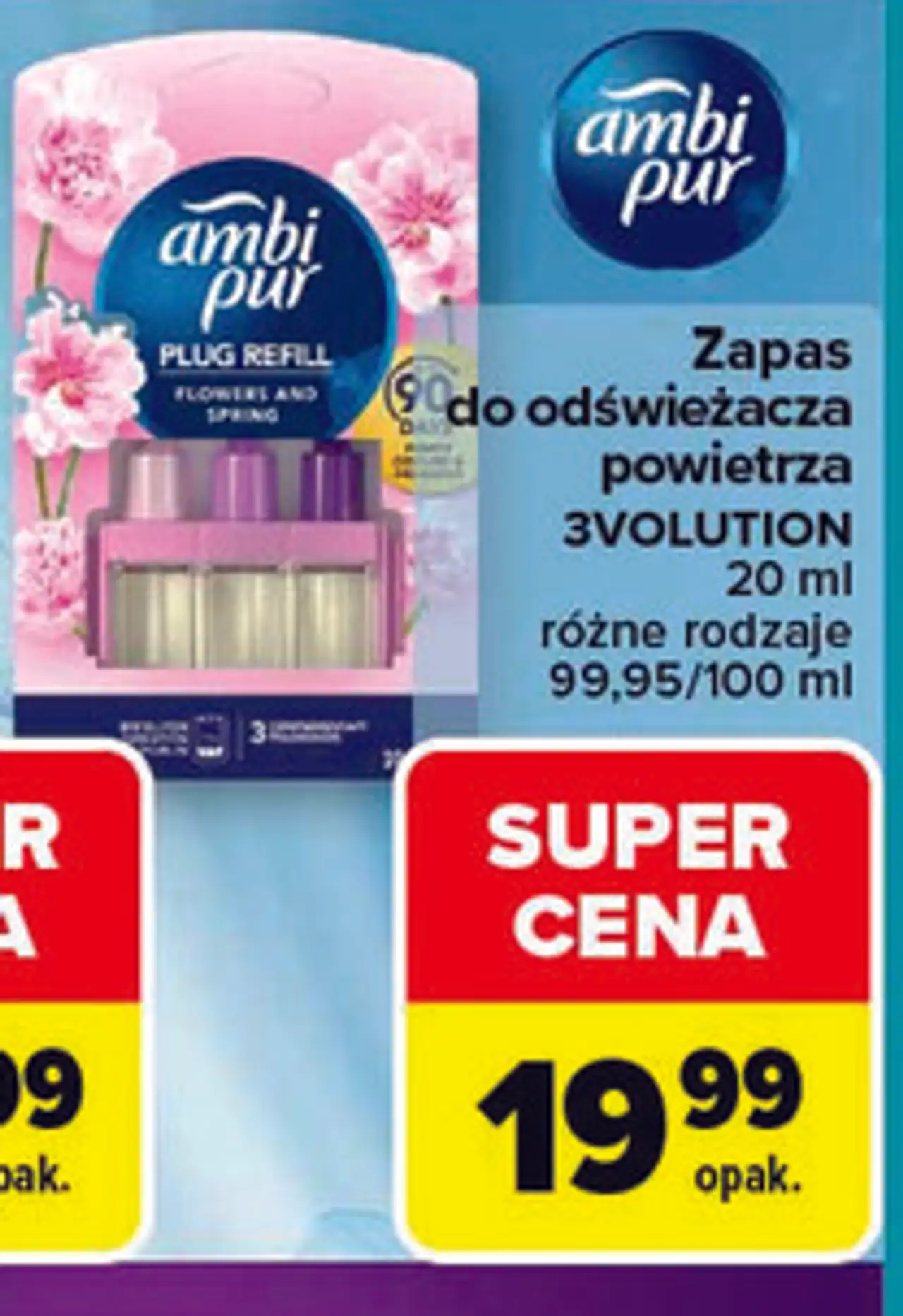 Ambi Pur Zapas do odświeżacza powietrza 3VOLUTION