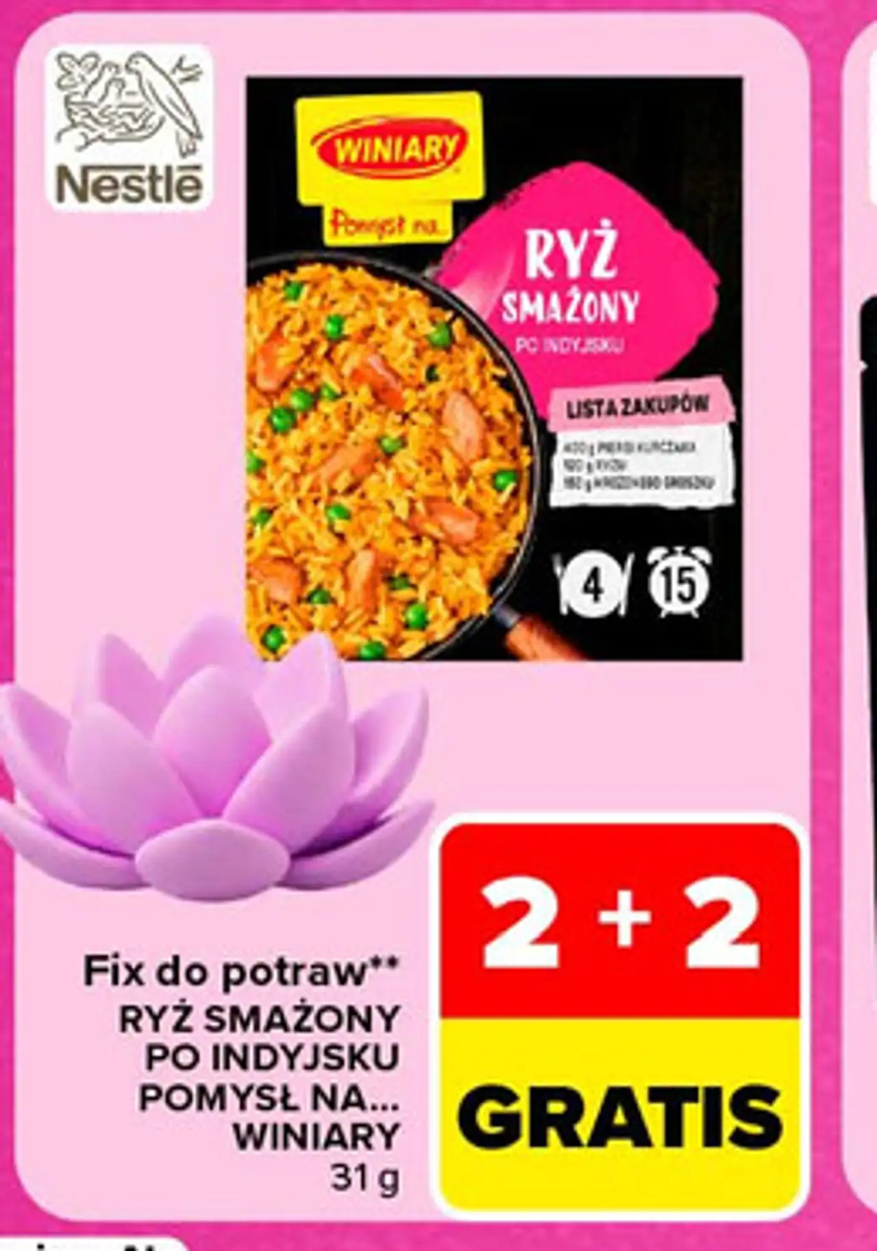 Fix do potraw Ryż smażony po indyjsku Pomysł na... WINIARY