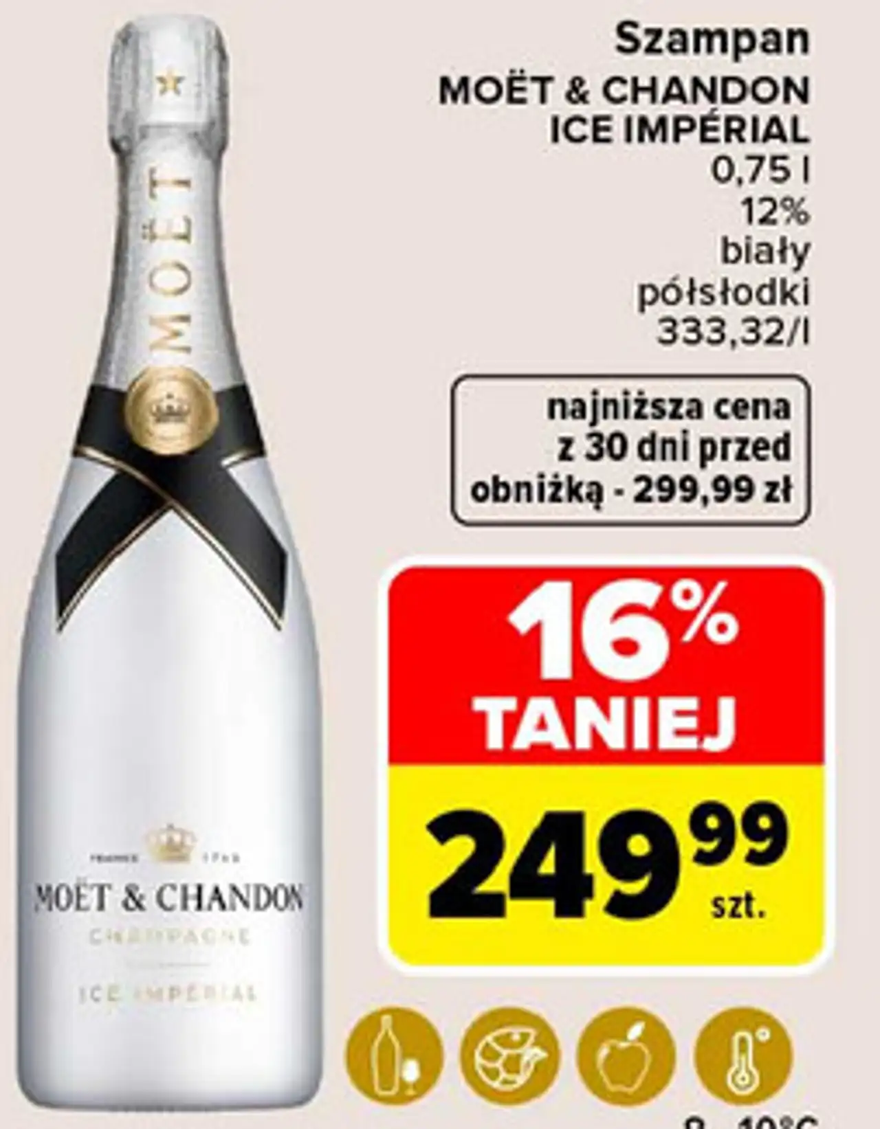 Szampan MOËT & CHANDON ICE IMPÉRIAL 0,75 l