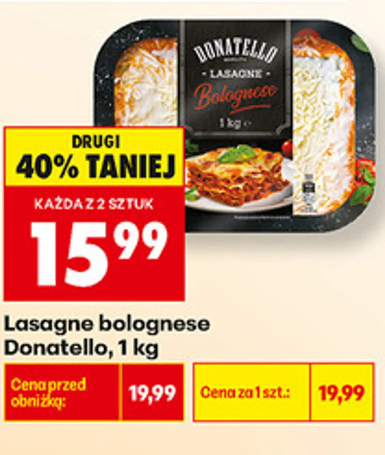 Lasagne bolognese Donatello