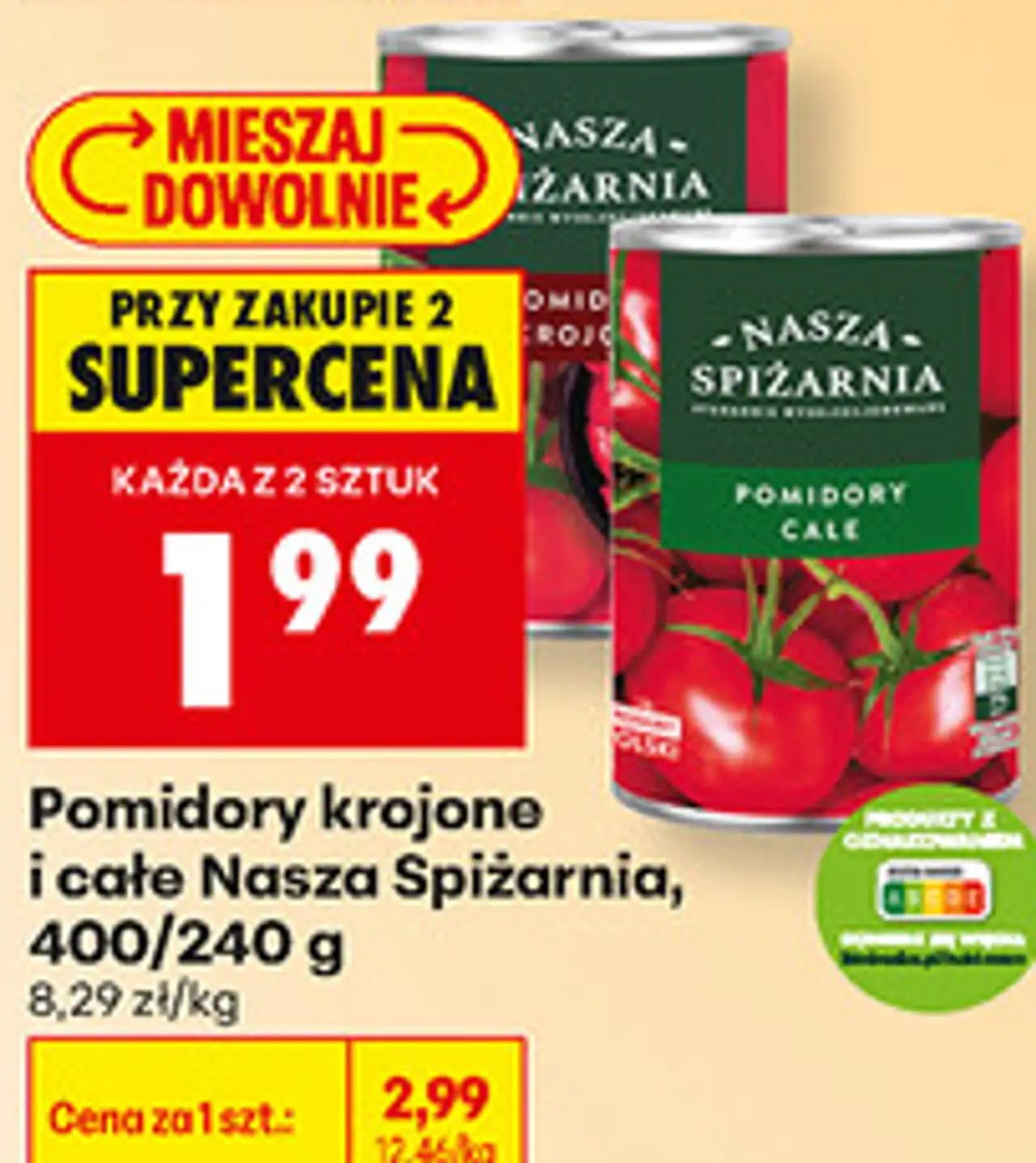 Pomidory krojone i całe Nasza Spiżarnia