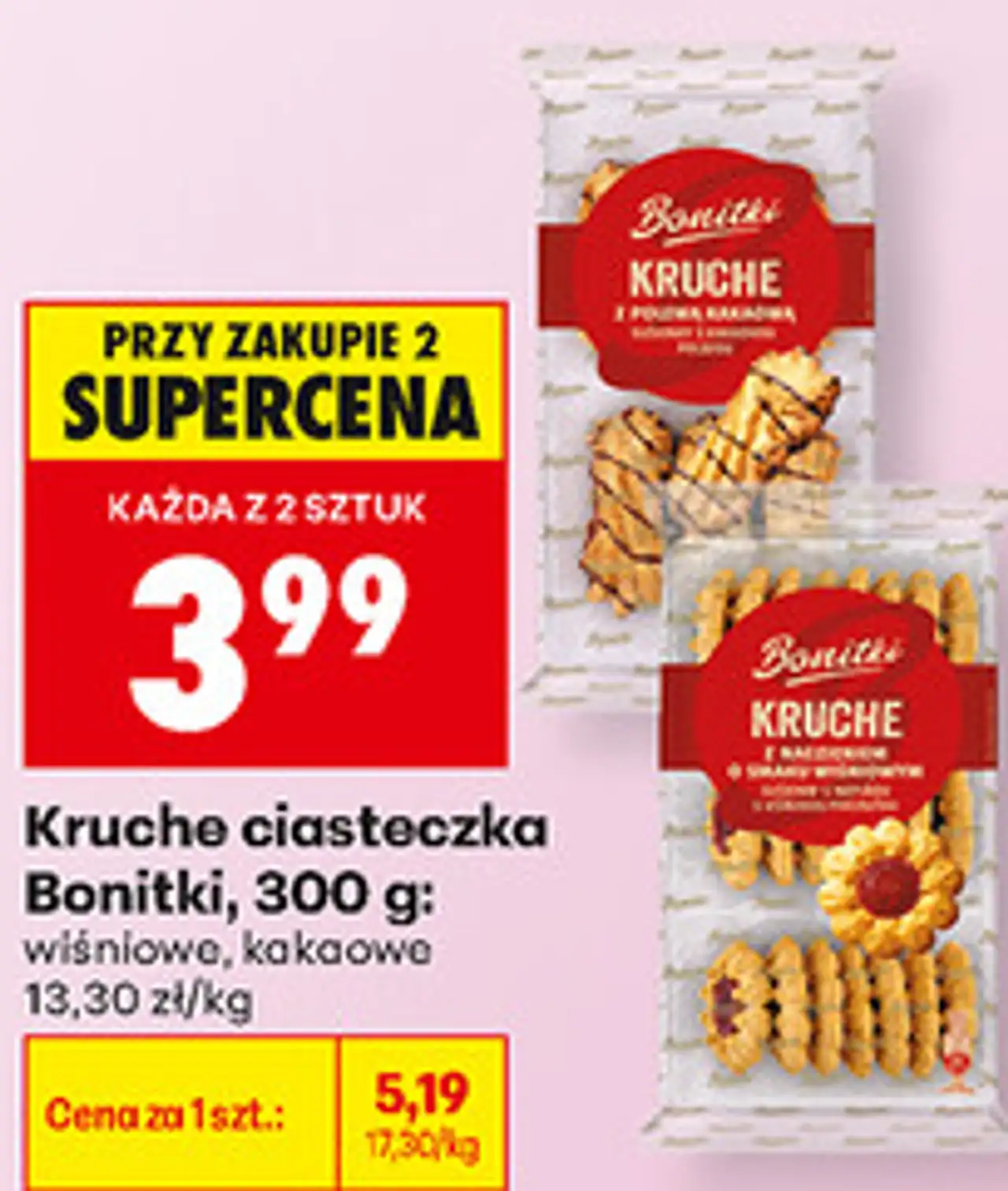 Kruche ciasteczka Bonitki, 300 g