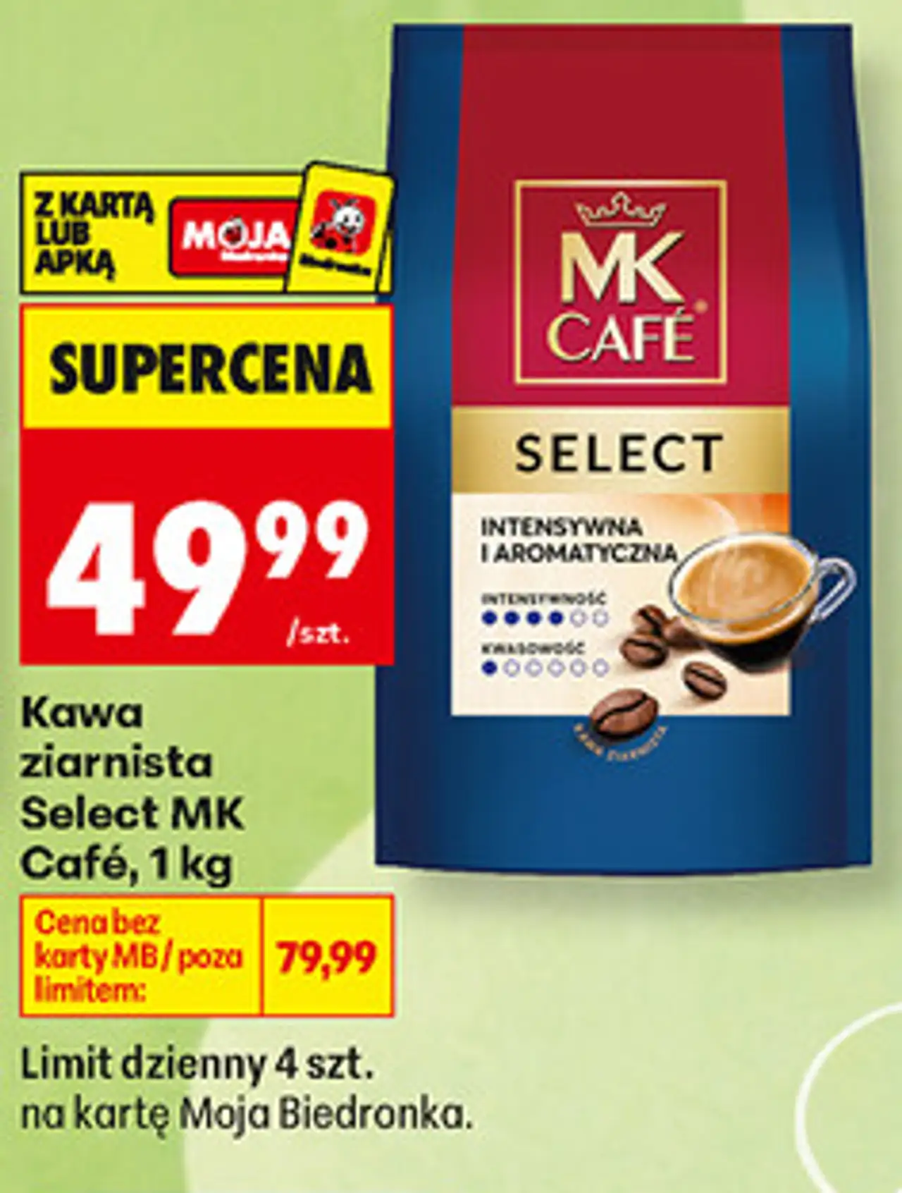 Kawa ziarnista Select MK Café, 1 kg