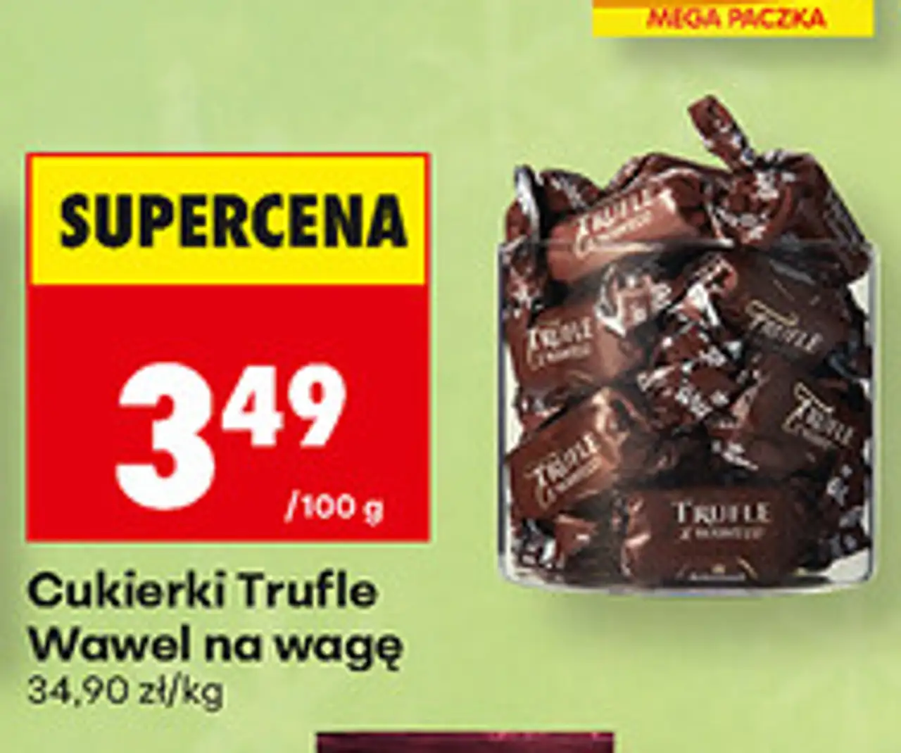 Cukierki Trufle Wawel na wagę