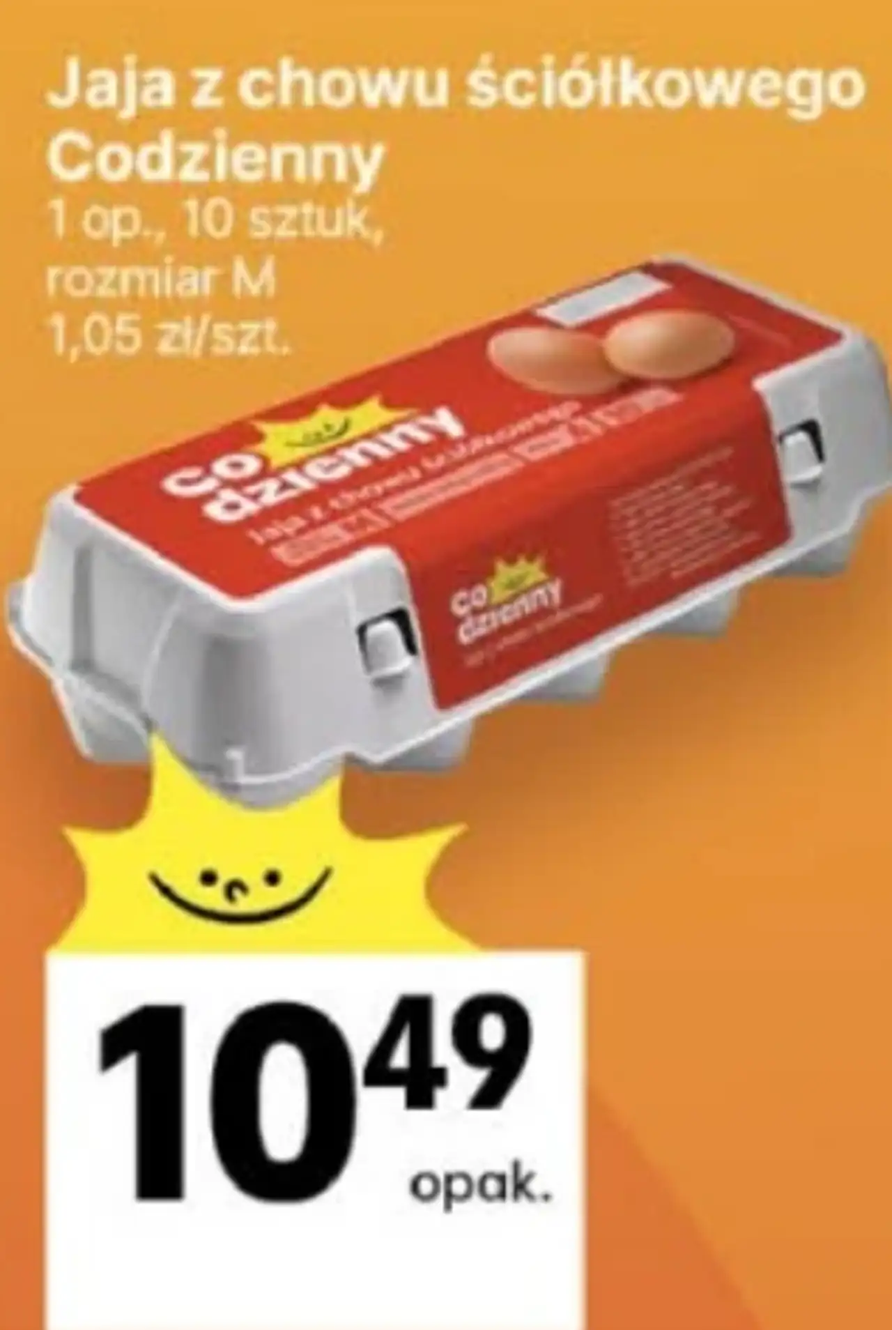 Jaja z chowu ściółkowego Codzienny