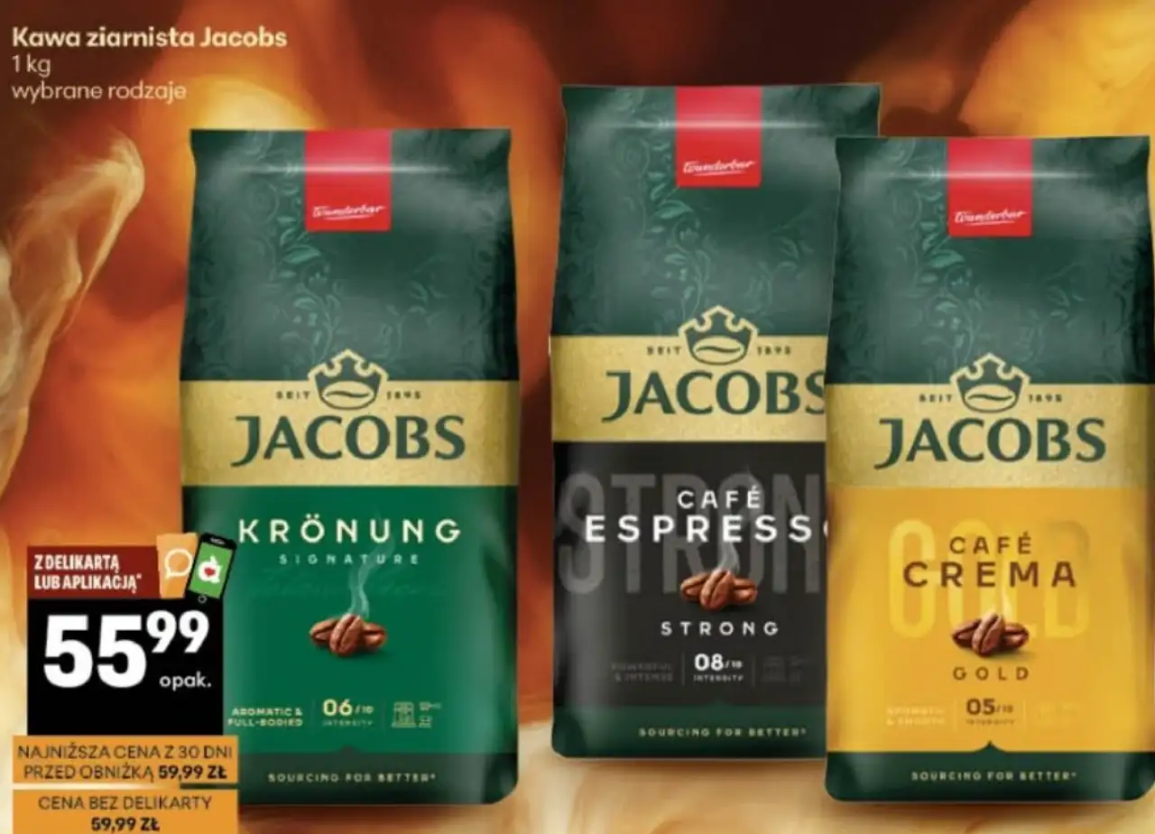 Kawa ziarnista Jacobs