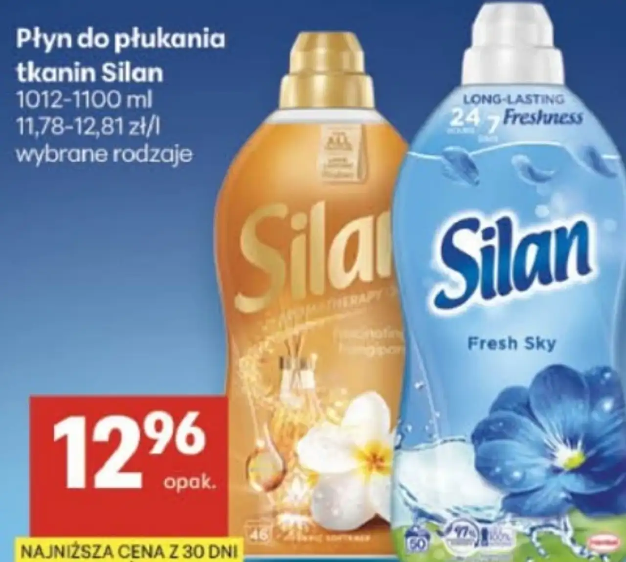 Płyn do płukania tkanin Silan