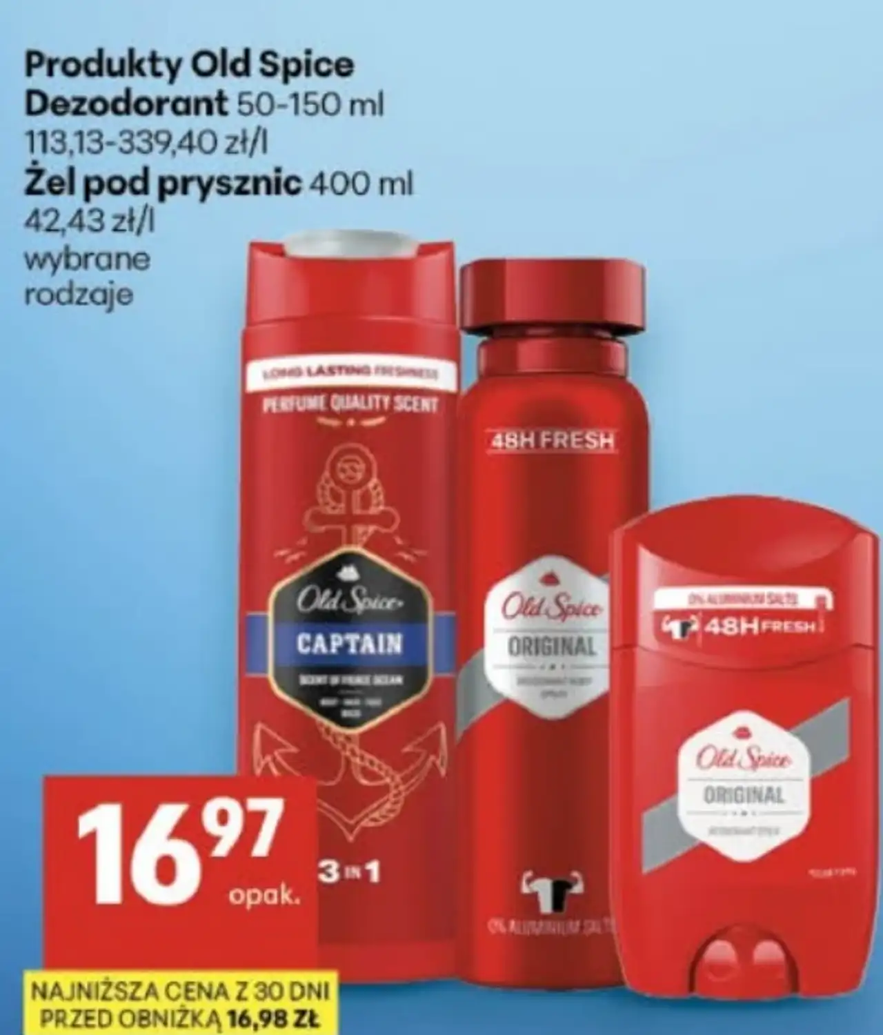 Produkty Old Spice