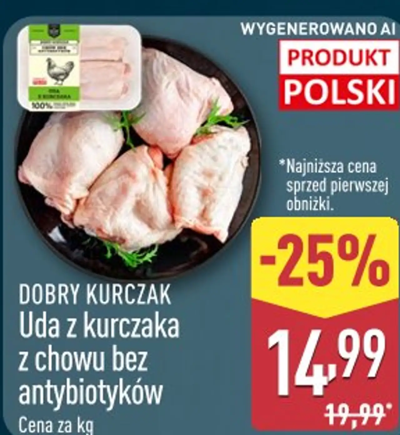 DOBRY KURCZAK Uda z kurczaka z chowu bez antybiotyków