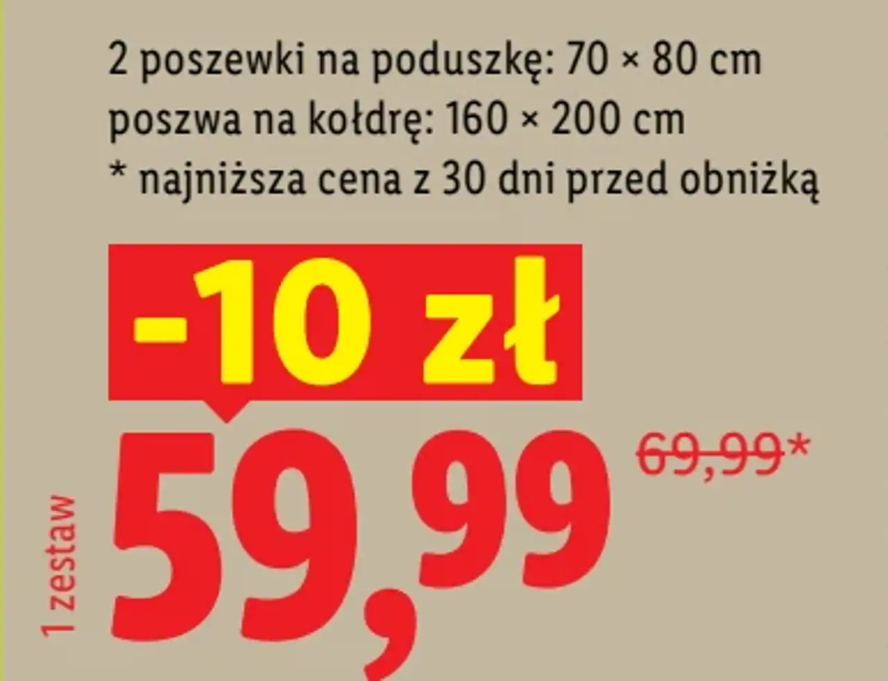 LIVARNO pościel satynowa z bawełny 160 x 200 cm + 2 poszewki na poduszki