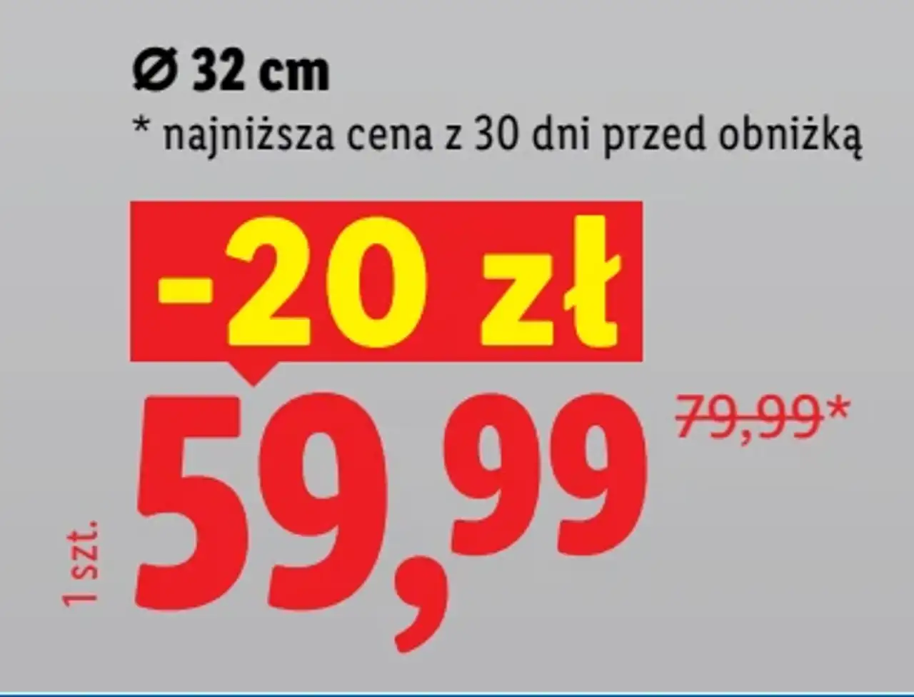 SILVERCREST Patelnia nieprzywierająca z ceramiczną powłoką Ø 32 cm