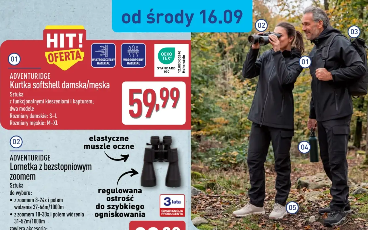ADVENTURIDGE Kurtka softshell damska/męska