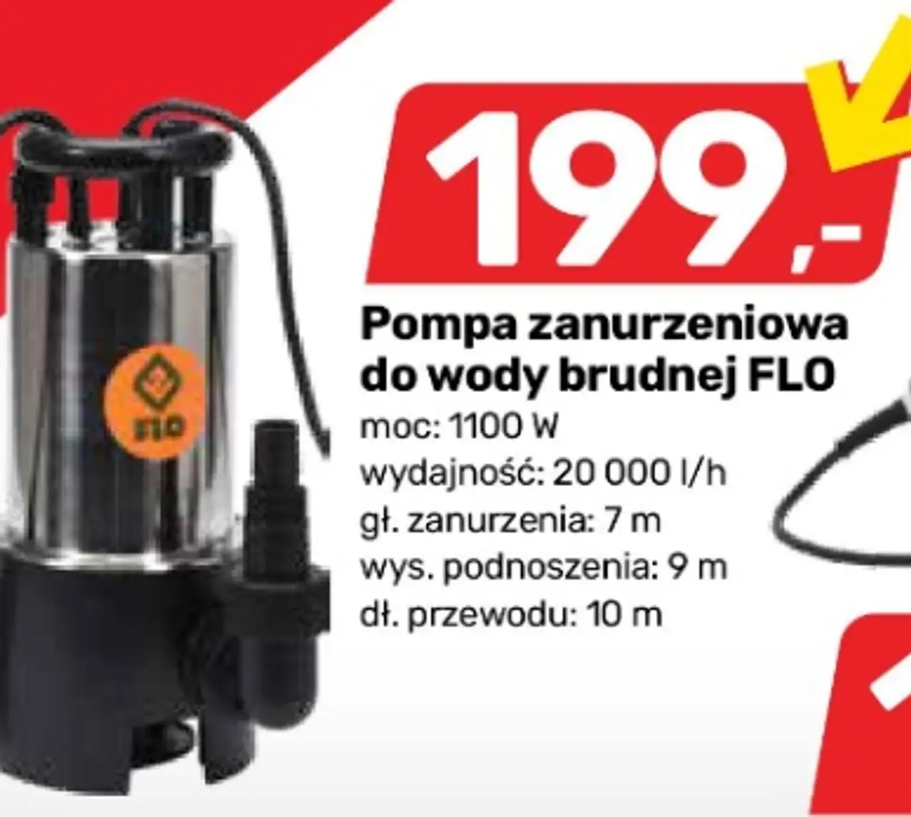 Pompa zatapialna FLO