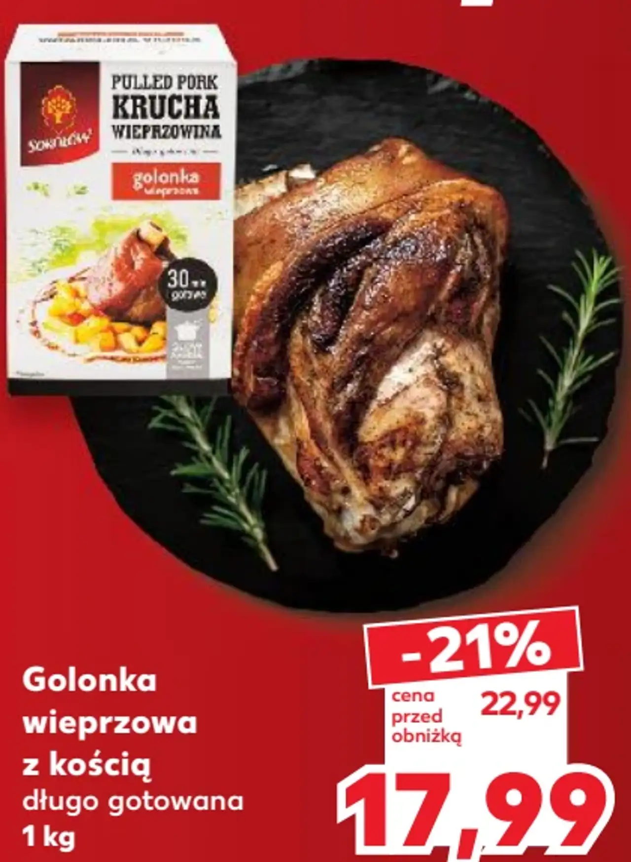 Sokołów Golonka wieprzowa z kością długo gotowana