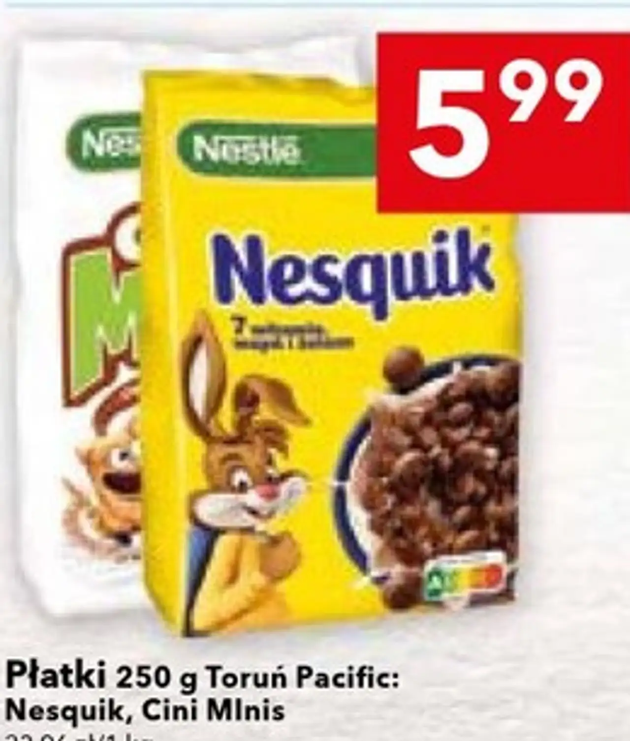 Płatki Nesquik, Cini Minis Toruń Pacific