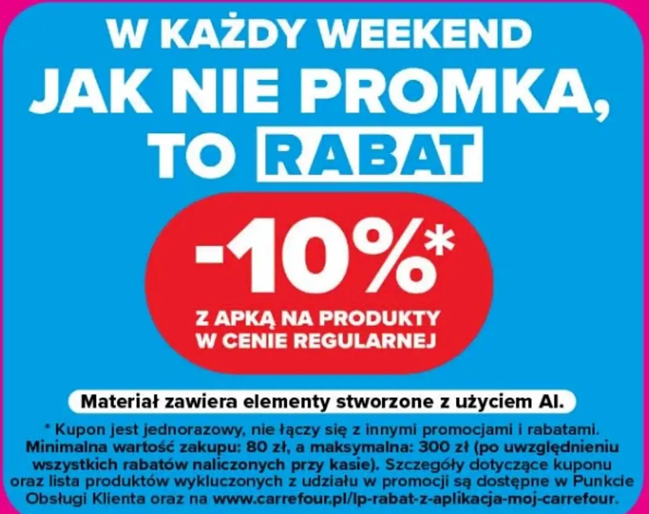 Rabat -10% na produkty w cenie regularnej