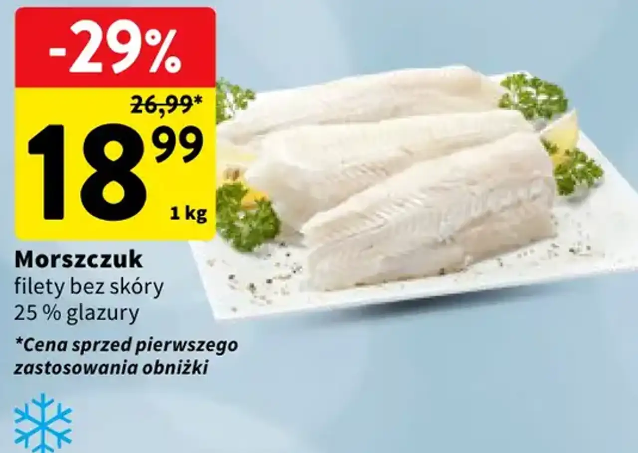 Morszczuk filety bez skóry