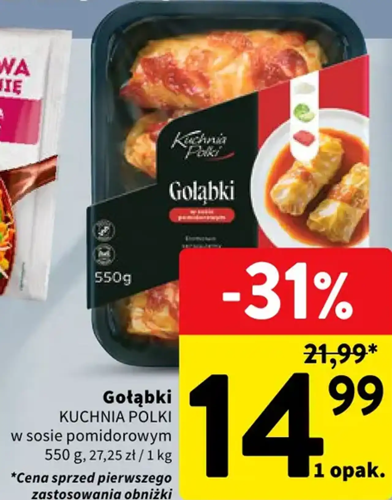 Kuchnia Polki Gołąbki w sosie pomidorowym