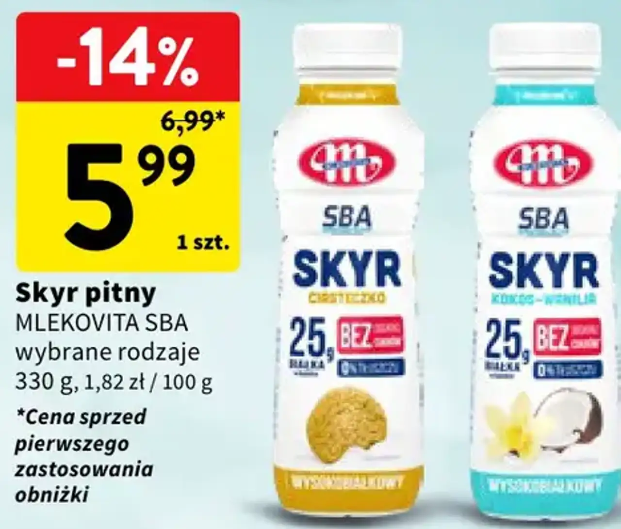 Skyr pitny MLEKOVITA SBA