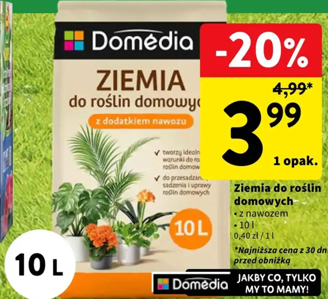 Ziemia do roślin domowych Domedia