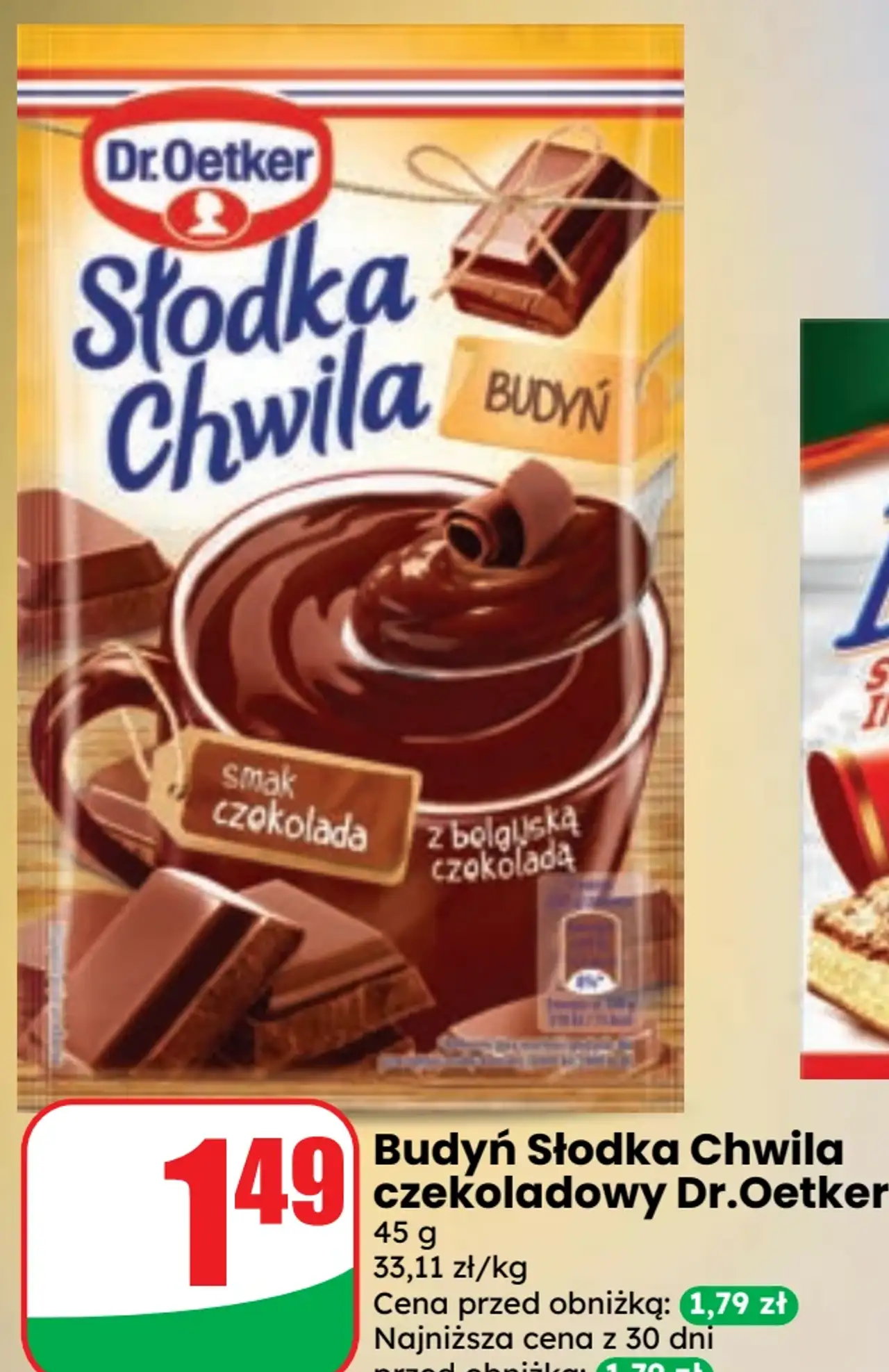 Budyń Słodka Chwila czekoladowy Dr.Oetker