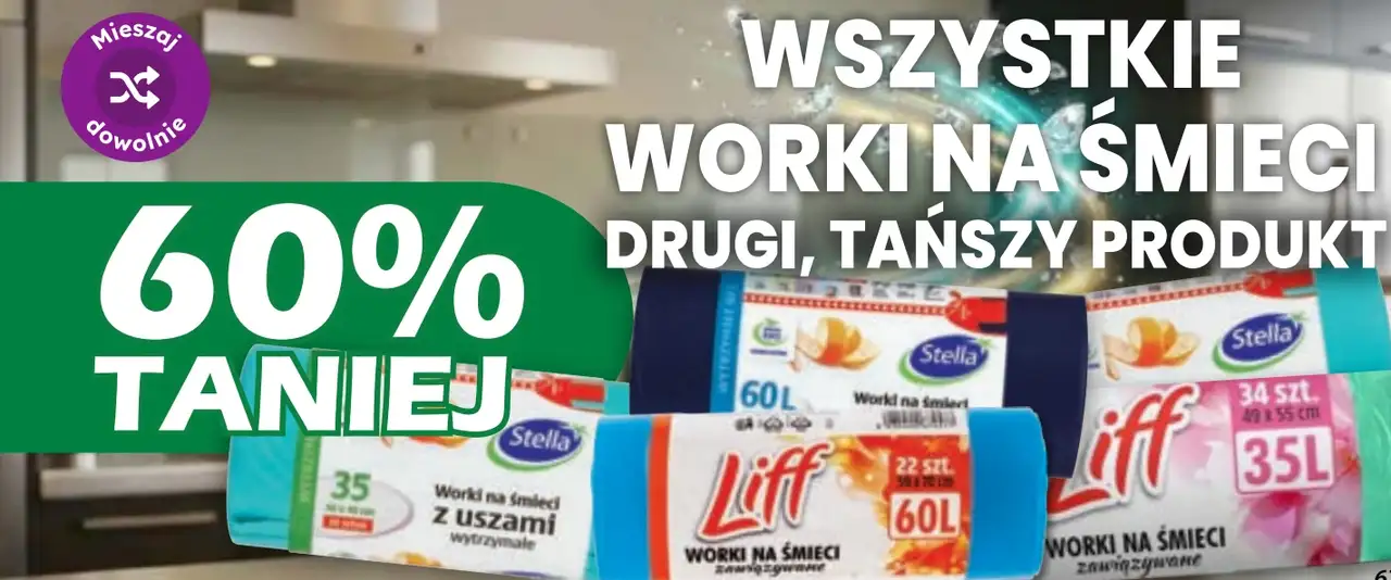 Worki na śmieci Stella, Liff
