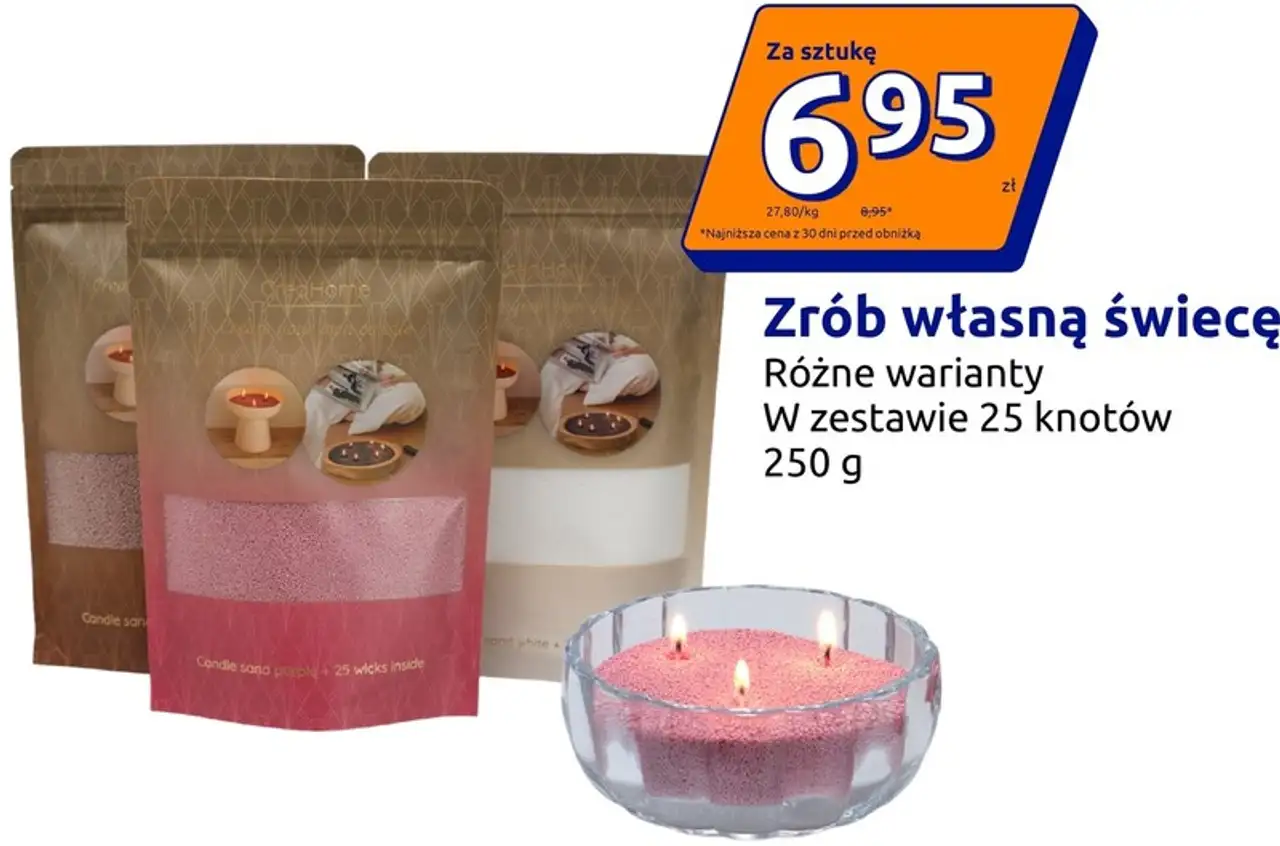 Zrób własną świecę CreaHome