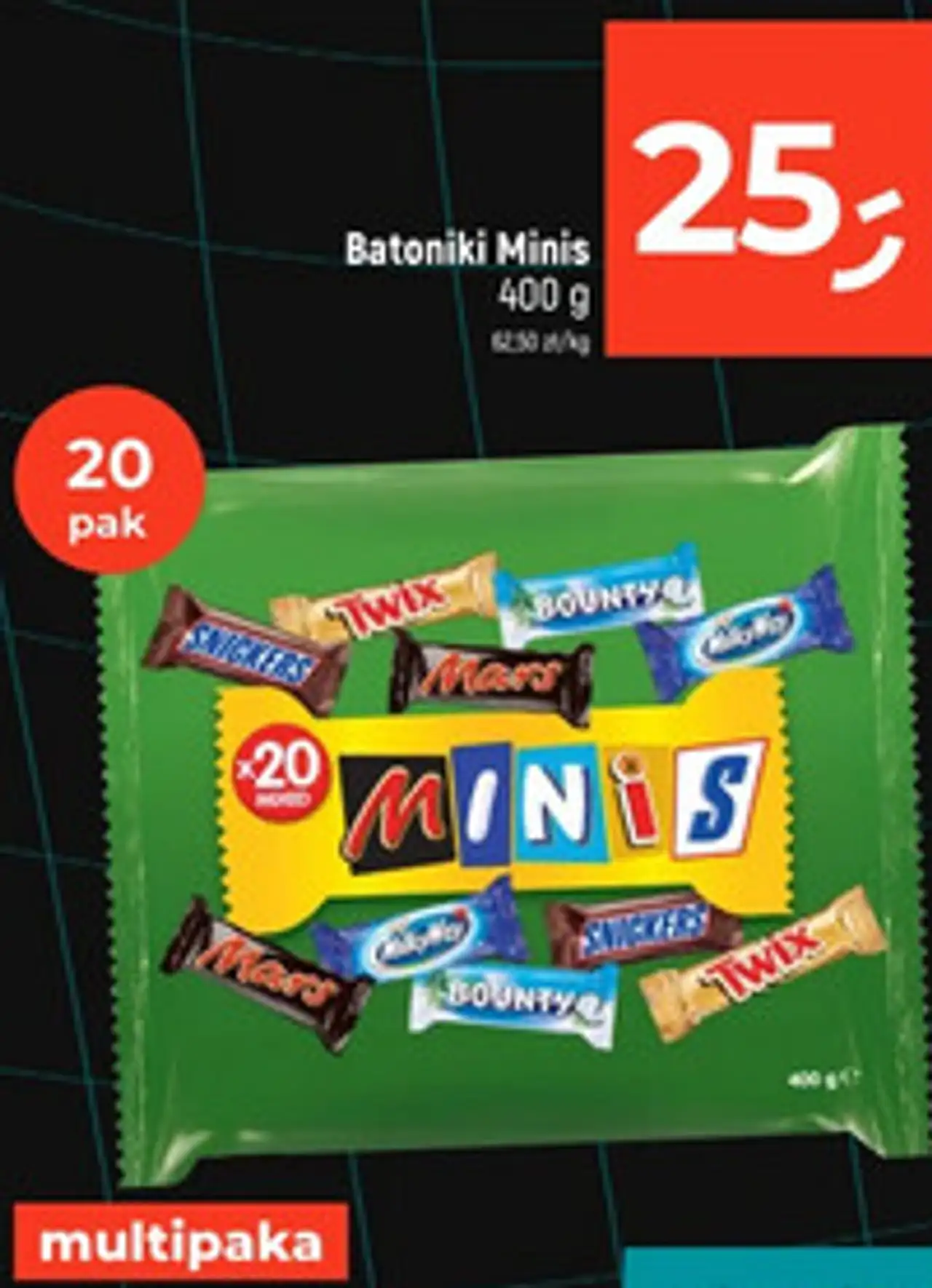 Batoniki Minis multipaka