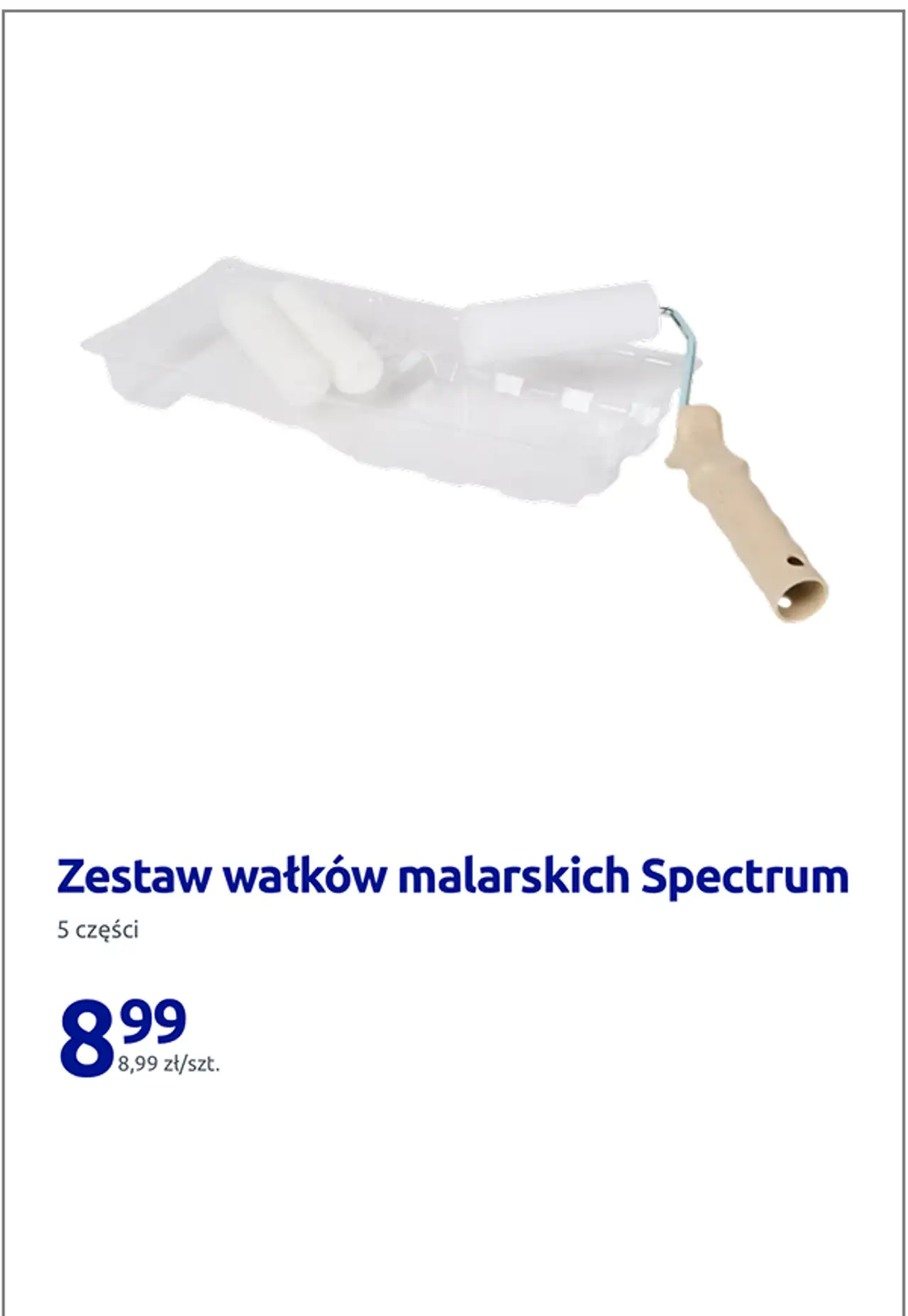 Zestaw wałków malarskich Spectrum, 5 części