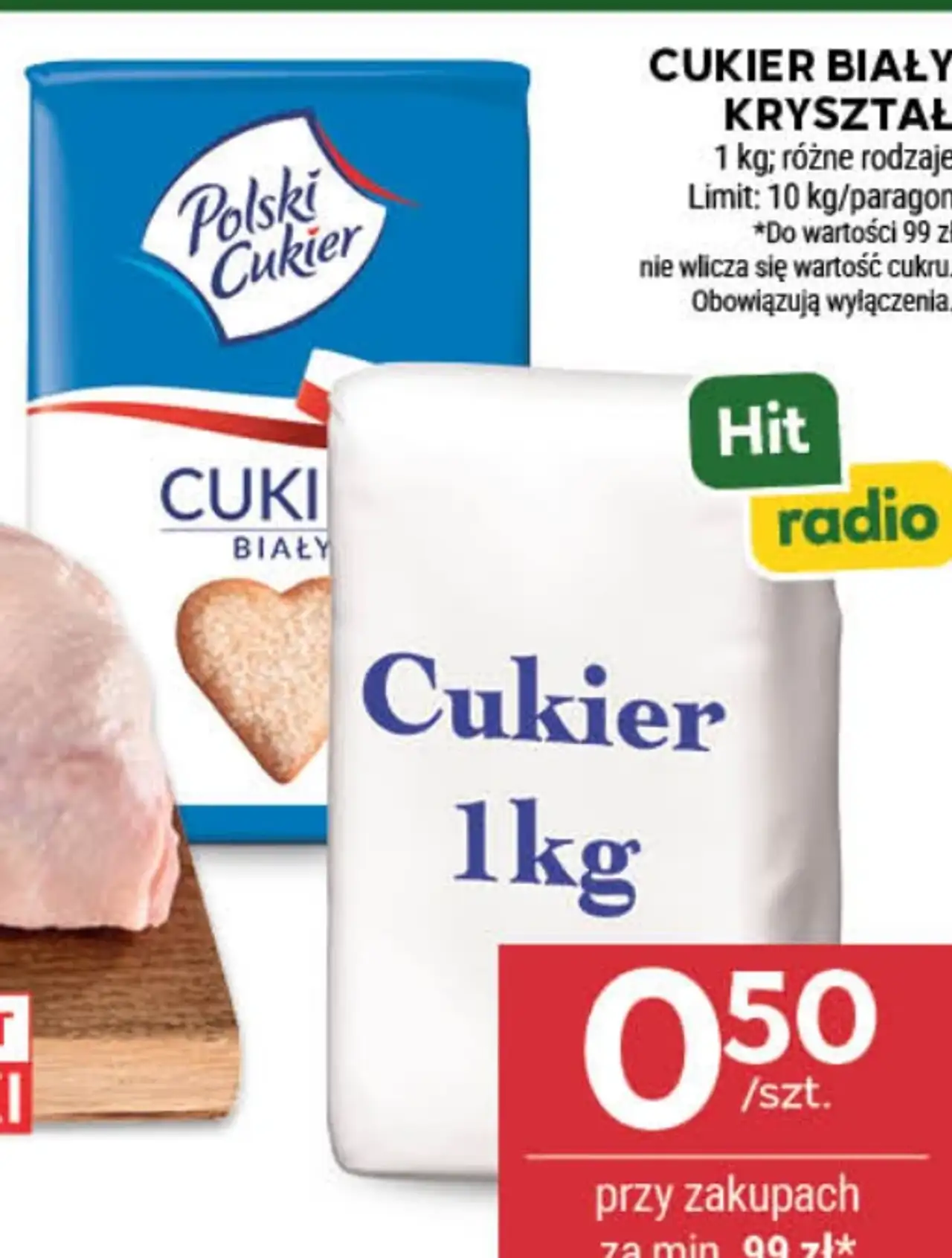 Polski Cukier Cukier biały kryształ
