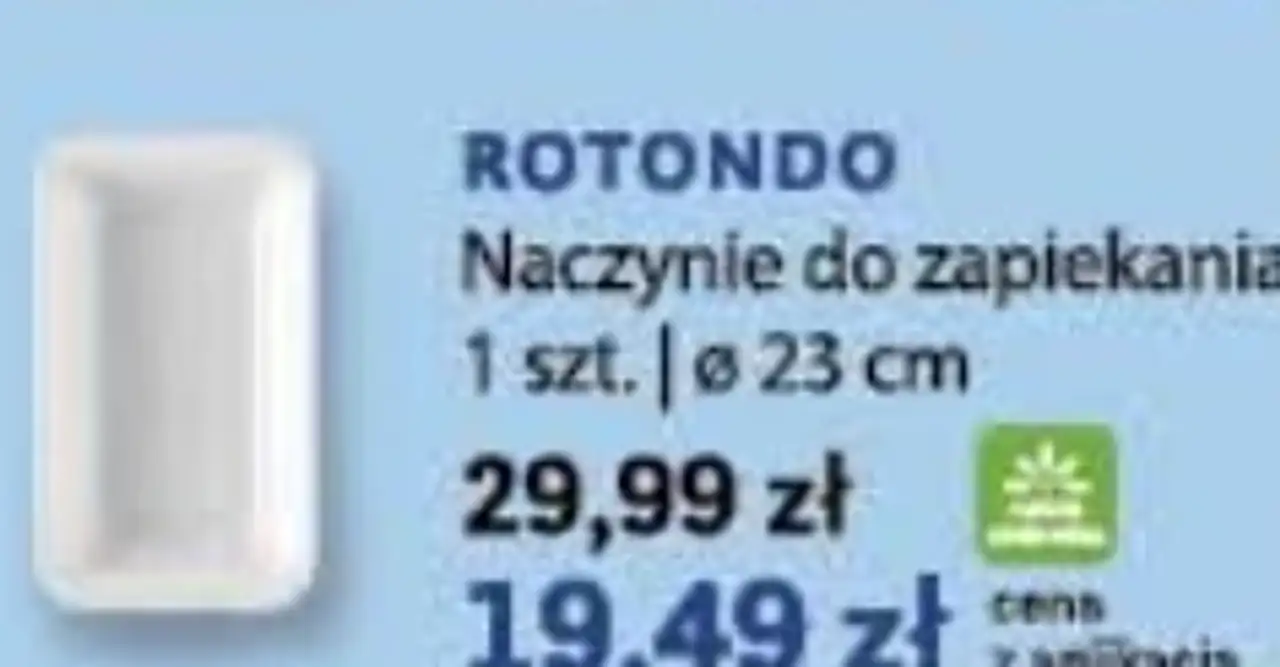 Lubiana Rotondo Naczynie do zapiekania 23 cm