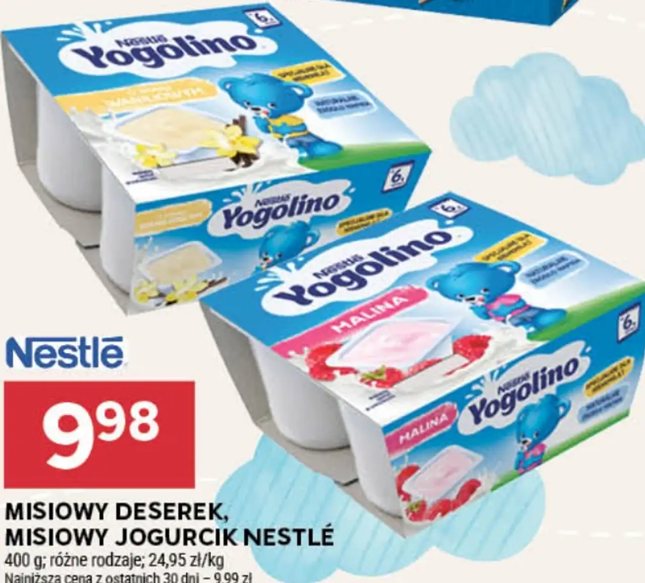 Misiowy Deserek, Misiowy Jogurcik Nestlé Yogolino