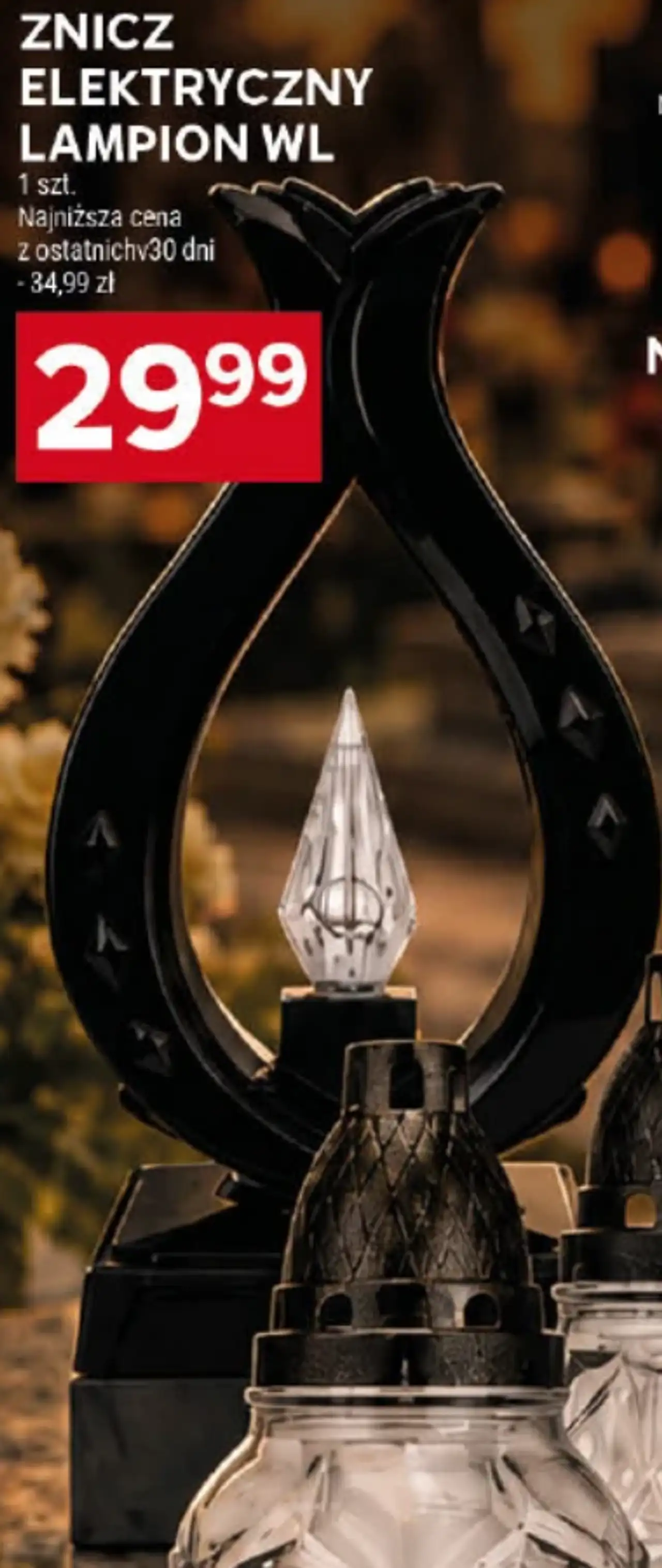 ZNICZ ELEKTRYCZNY LAMPION WL