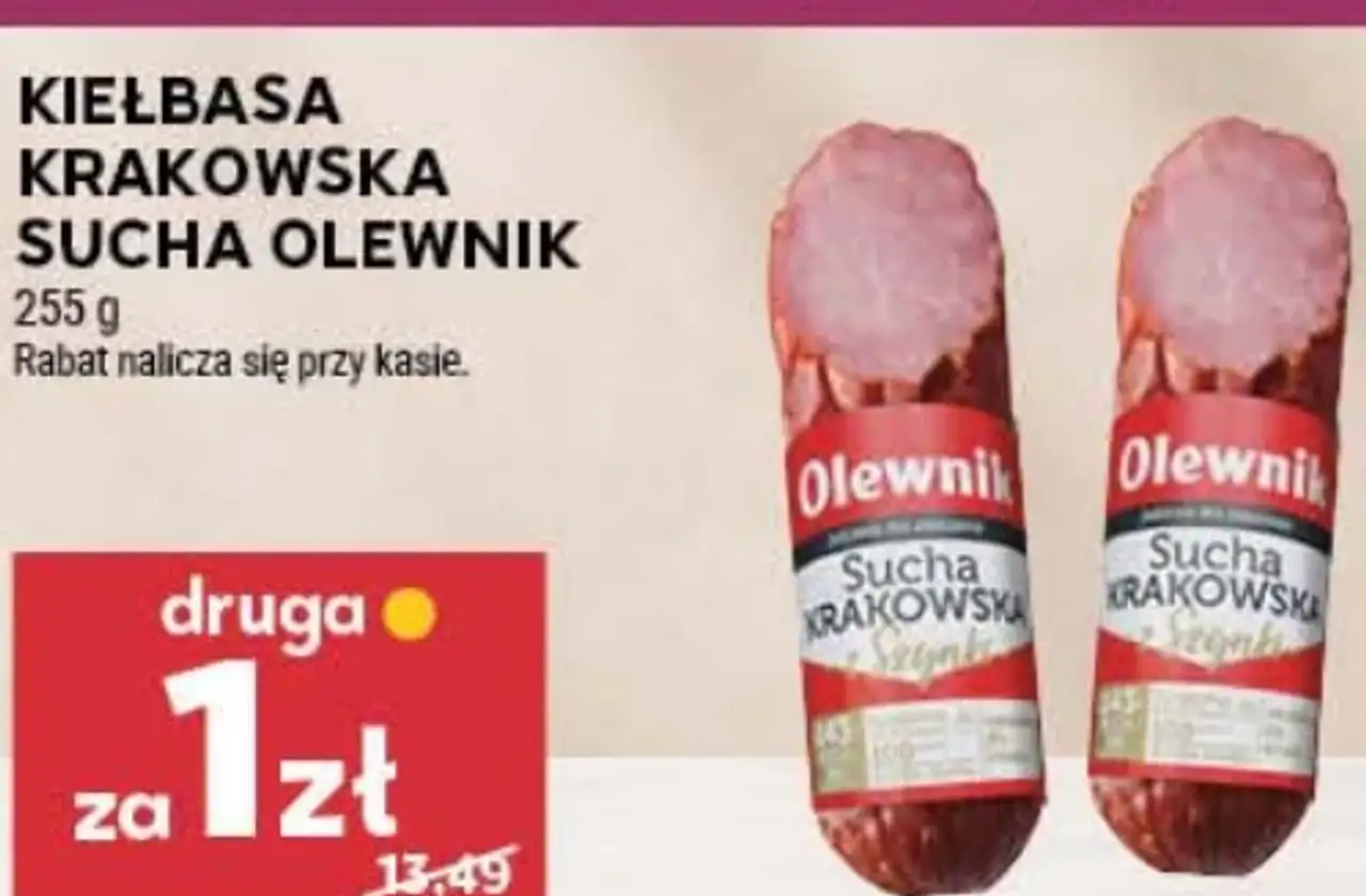 Kiełbasa krakowska sucha Olewnik