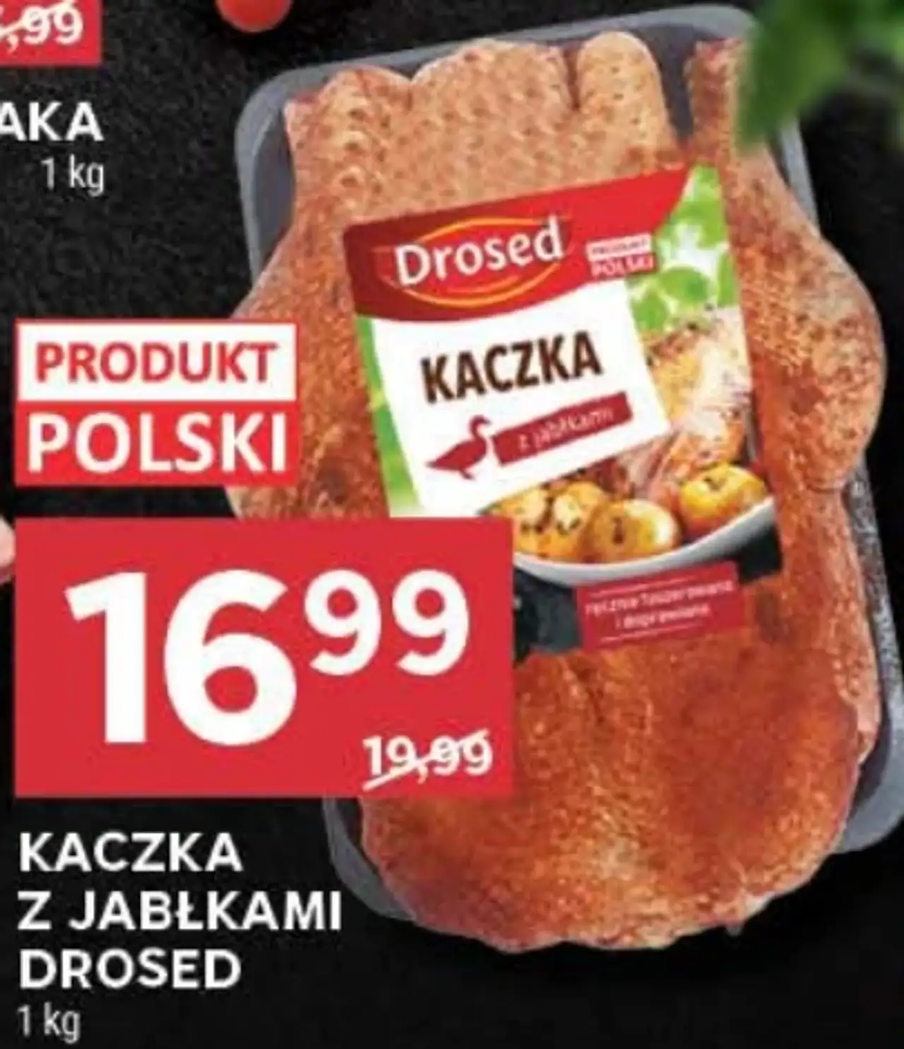 Kaczka z jabłkami Drosed