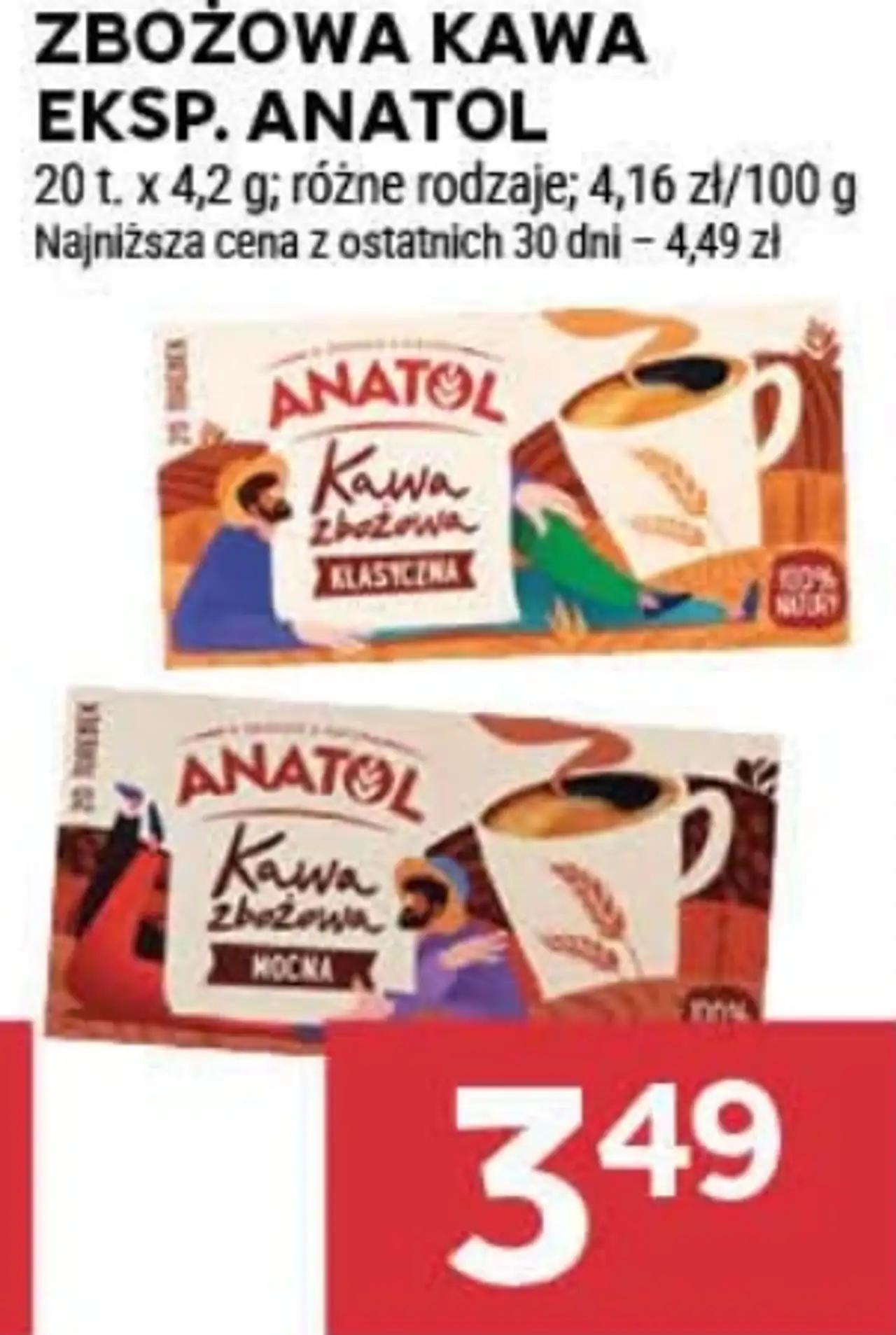 Zbożowa kawa eksp. Anatol