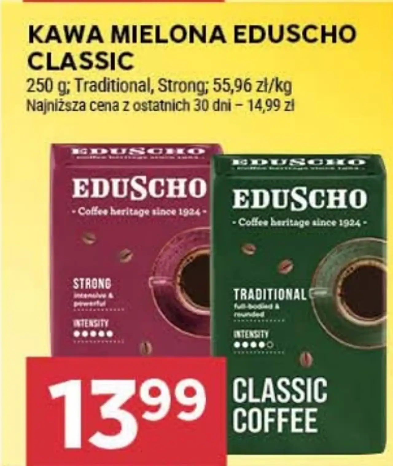 Kawa mielona Eduscho Classic