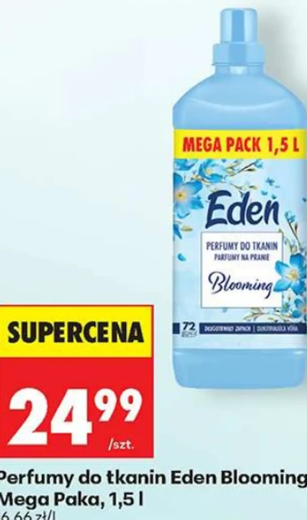 Eden Blooming Perfumy do tkanin Mega Paka, 1,5 l