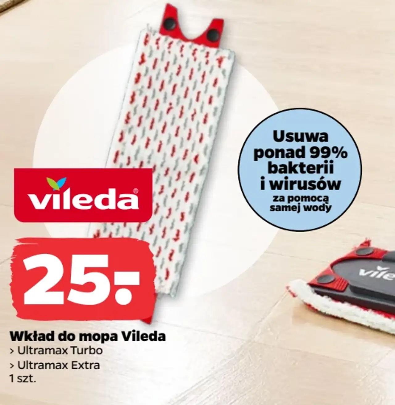 Wkład do mopa Vileda Ultramax Turbo / Ultramax Extra