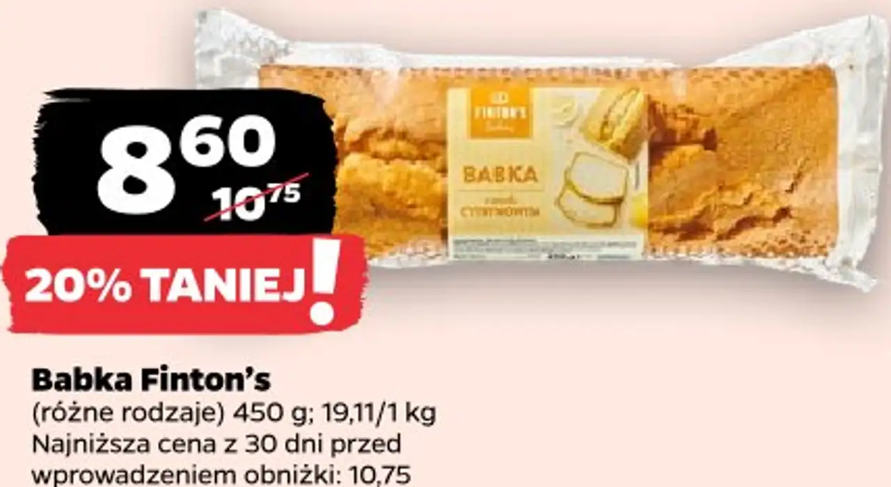 Babka Finton's (różne rodzaje)