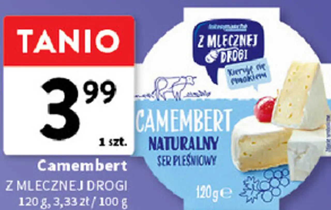 Camembert Naturalny Z Mlecznej Drogi