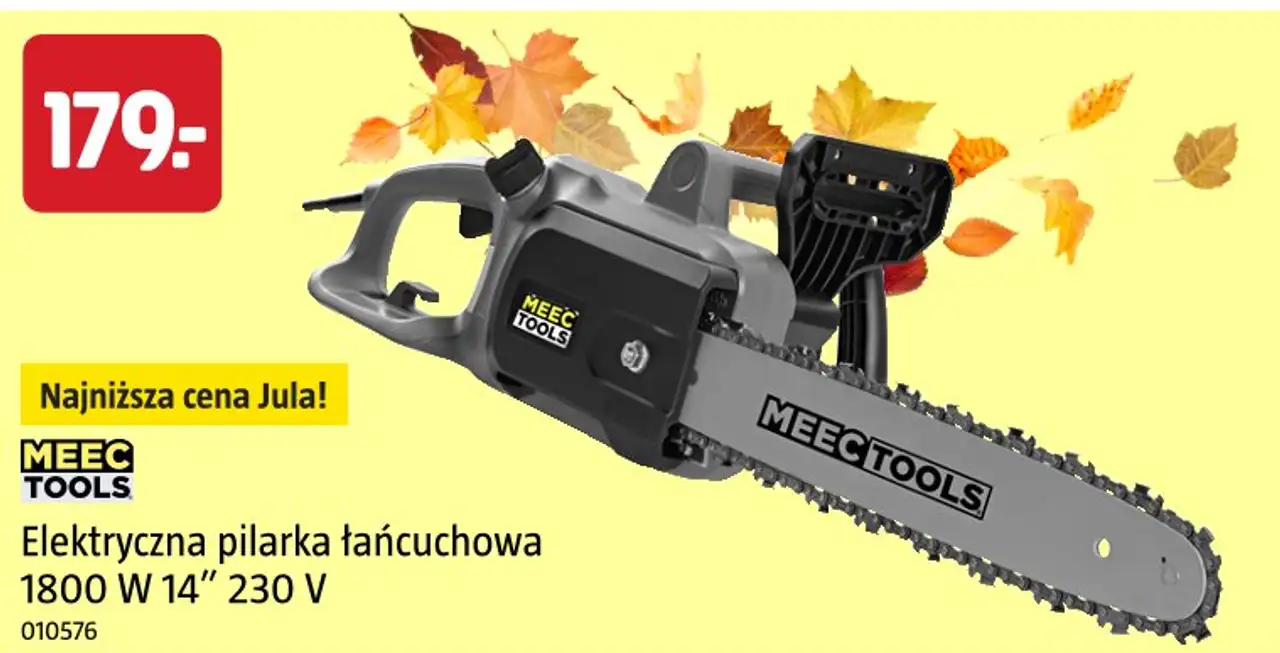 Elektryczna pilarka łańcuchowa Meec Tools 1800 W 14" 230 V