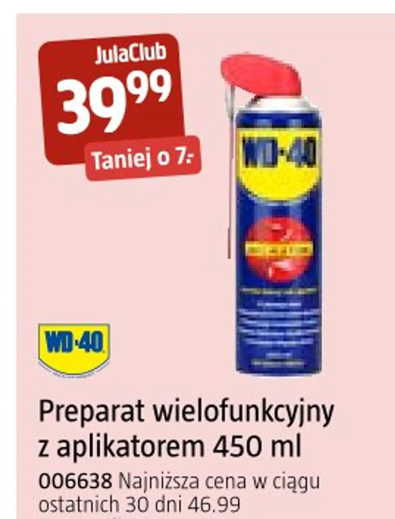 WD-40 Preparat wielofunkcyjny z aplikatorem 450 ml