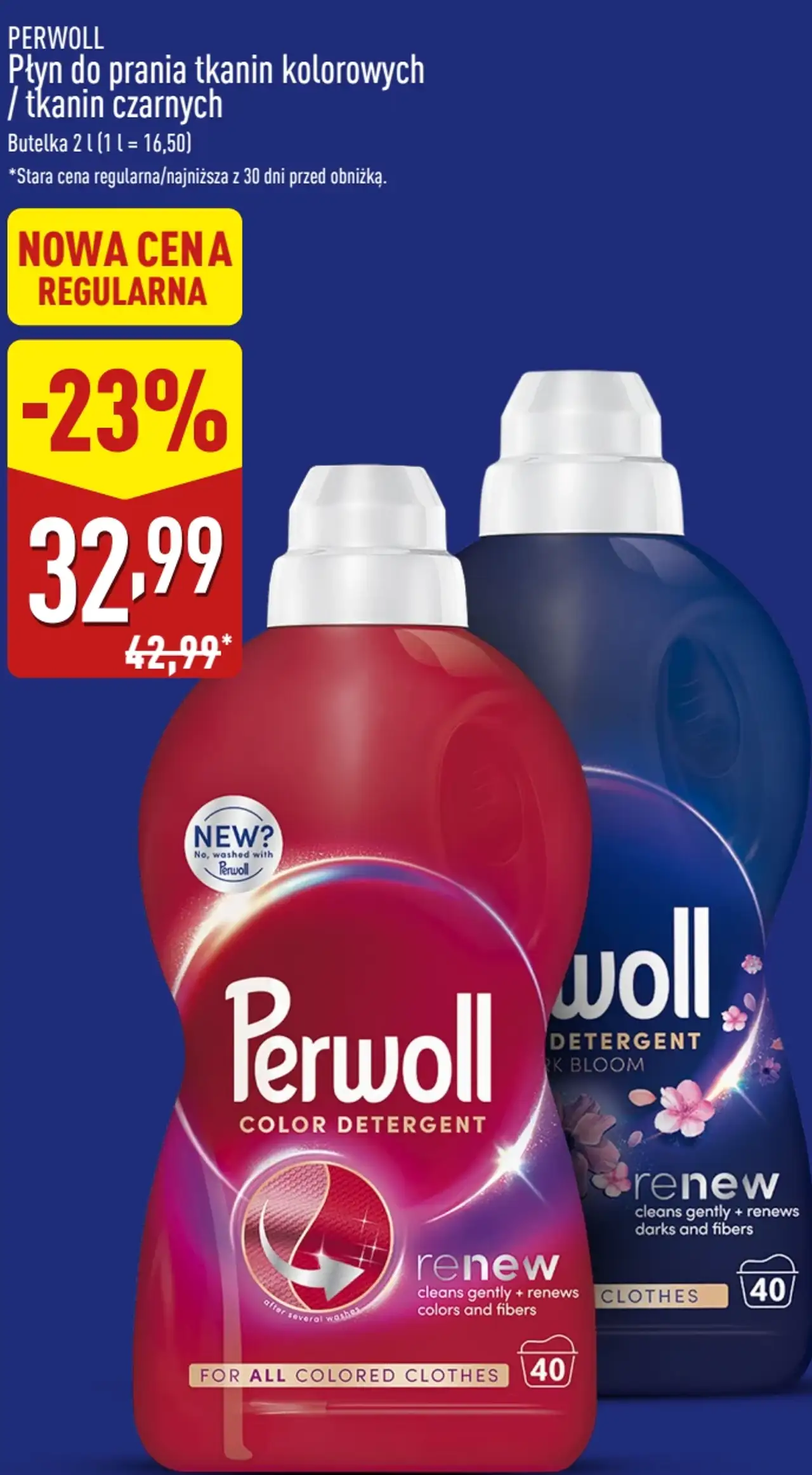 Perwoll Płyn do prania tkanin kolorowych / tkanin czarnych