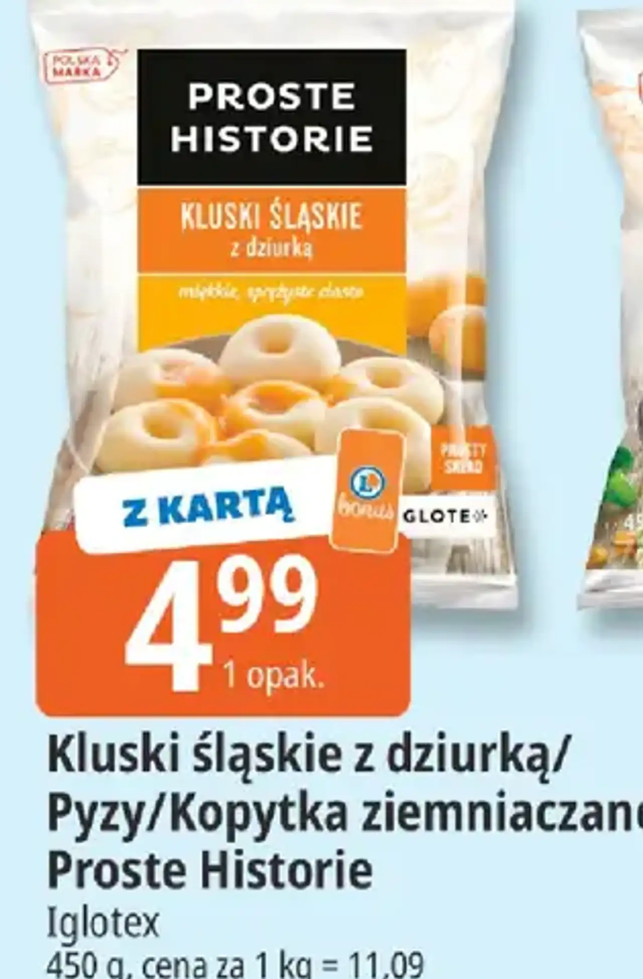 Kluski śląskie z dziurką/Pyzy/Kopytka ziemniaczane Proste Historie Iglotex