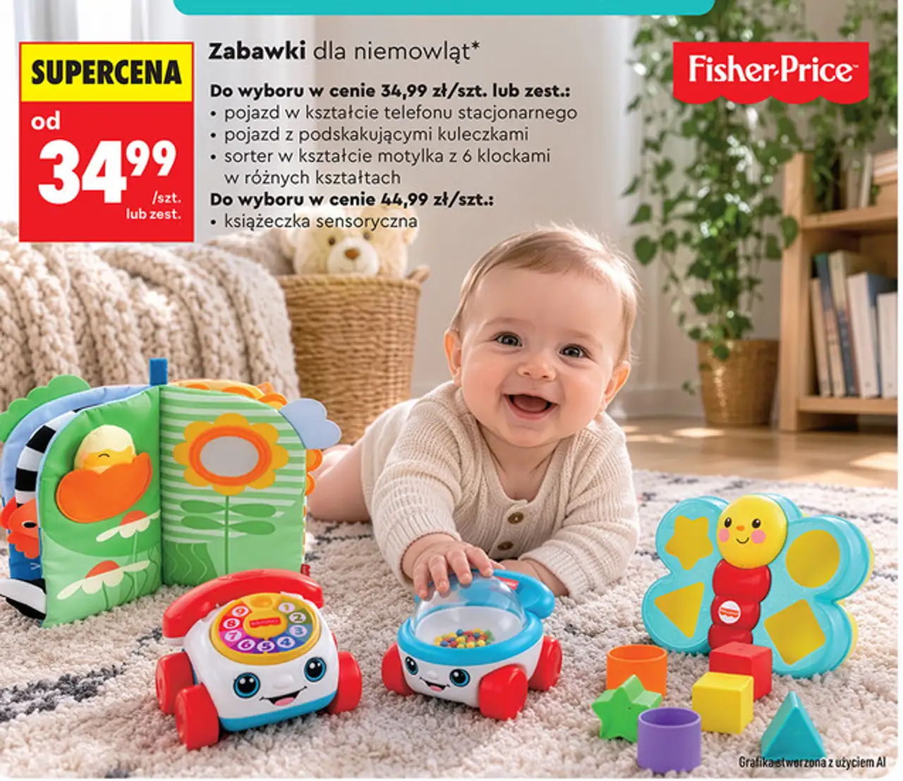 Fisher-Price Zabawki dla niemowląt